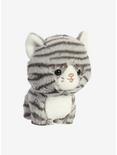 Grey Tabby Cat Plush, , alternate