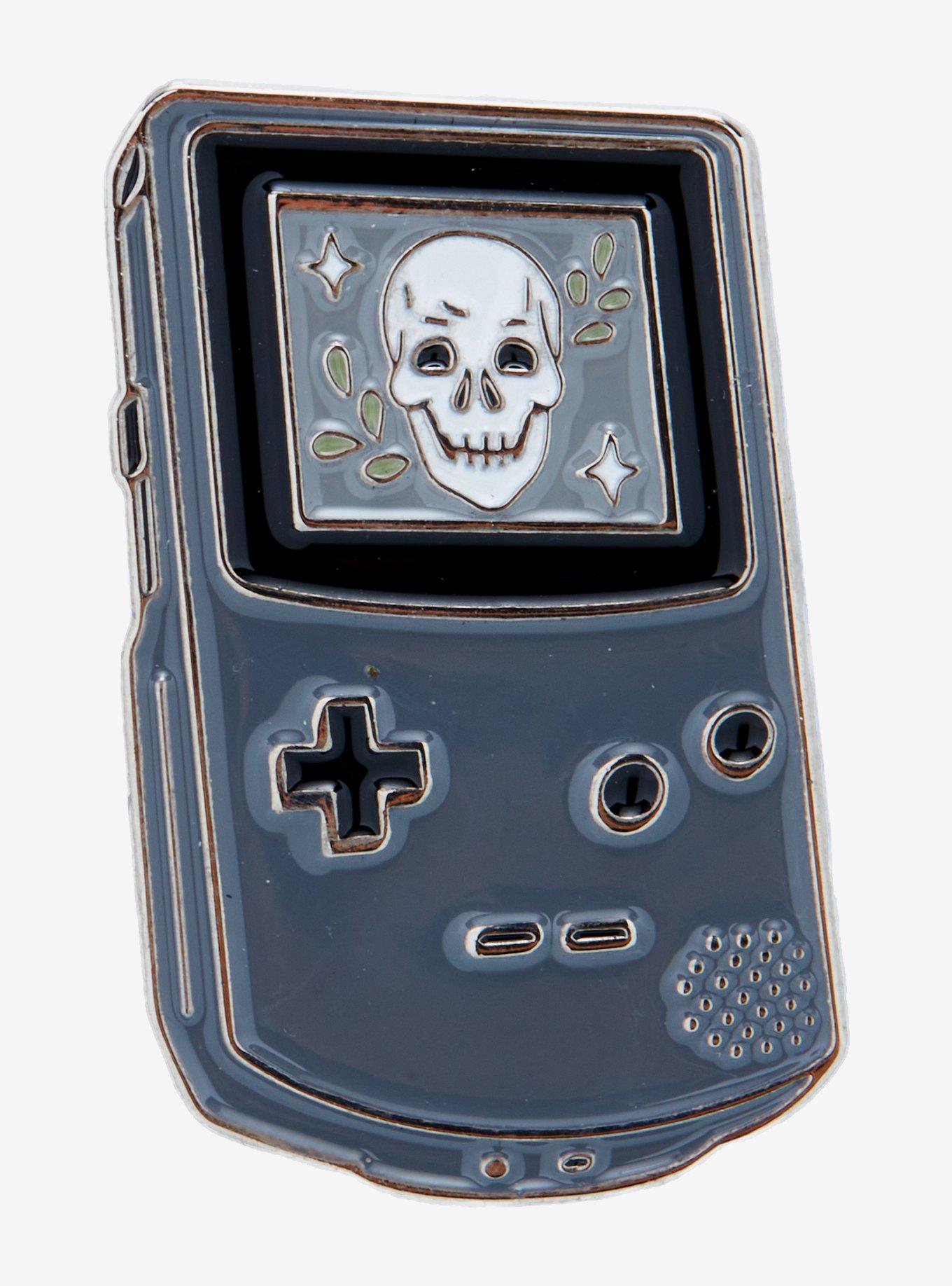 Skull Retro Game Enamel Pin By Kiv Bui