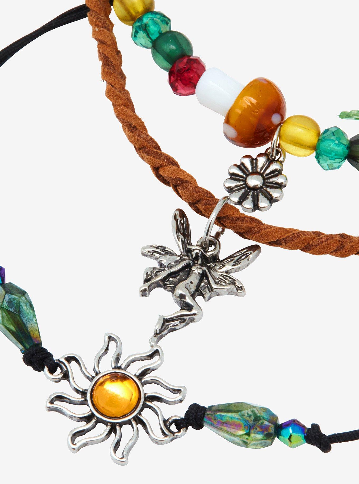 Thorn & Fable Sun Fairy Cord Bracelet Set, , alternate