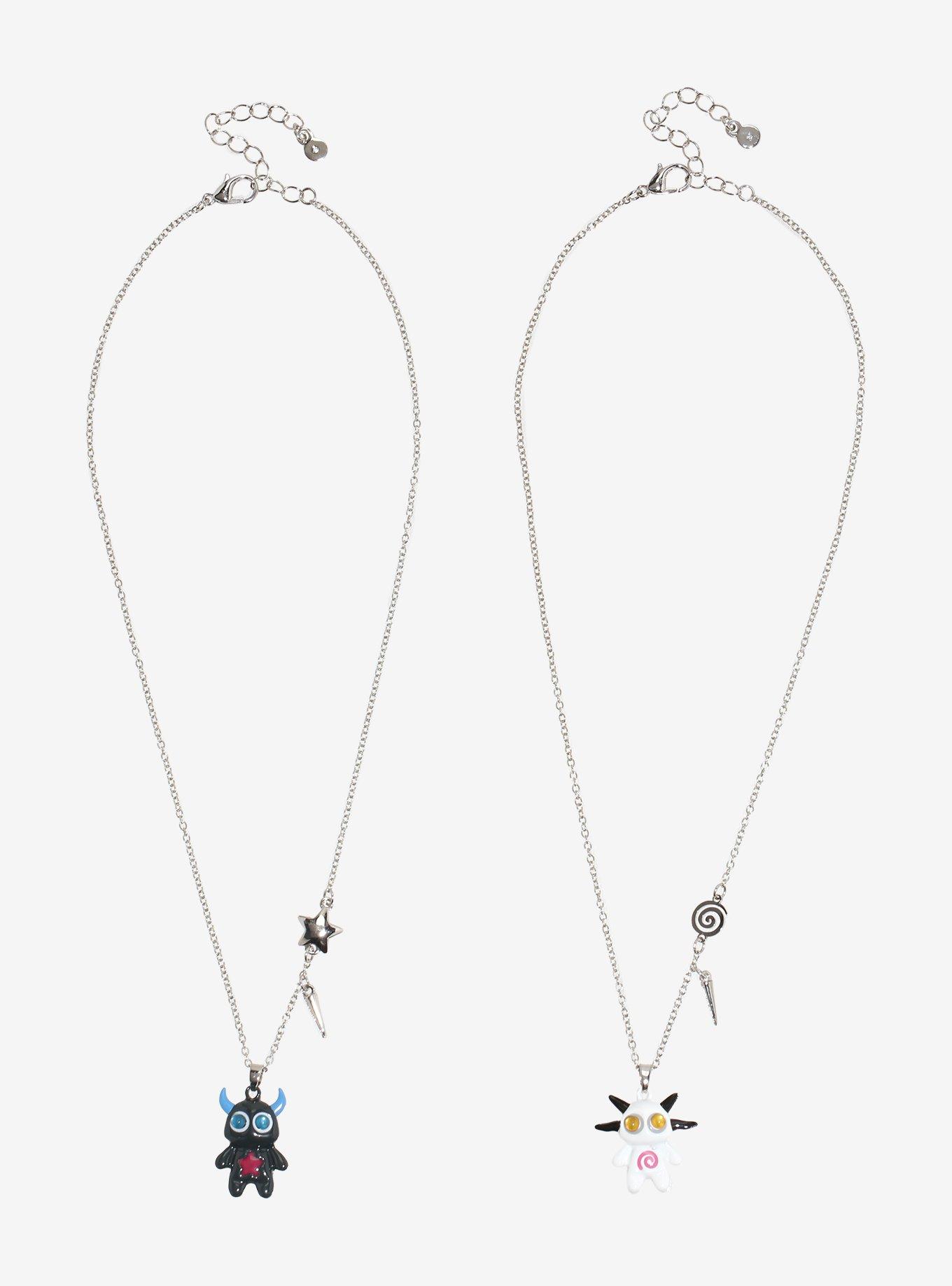 Social Collision Little Creatures Best Friend Necklace Set, , hi-res