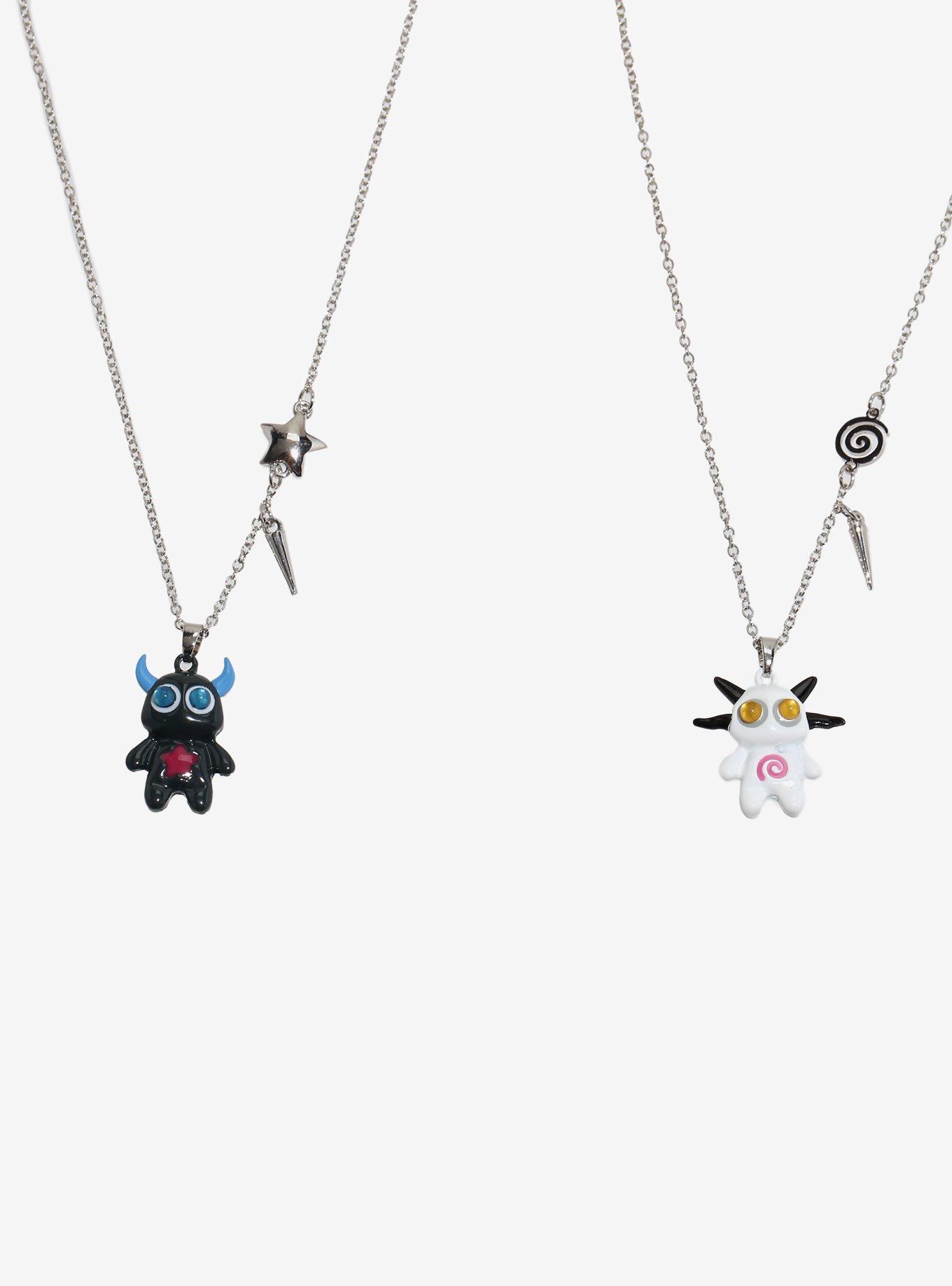 Social Collision Little Creatures Best Friend Necklace Set, , alternate