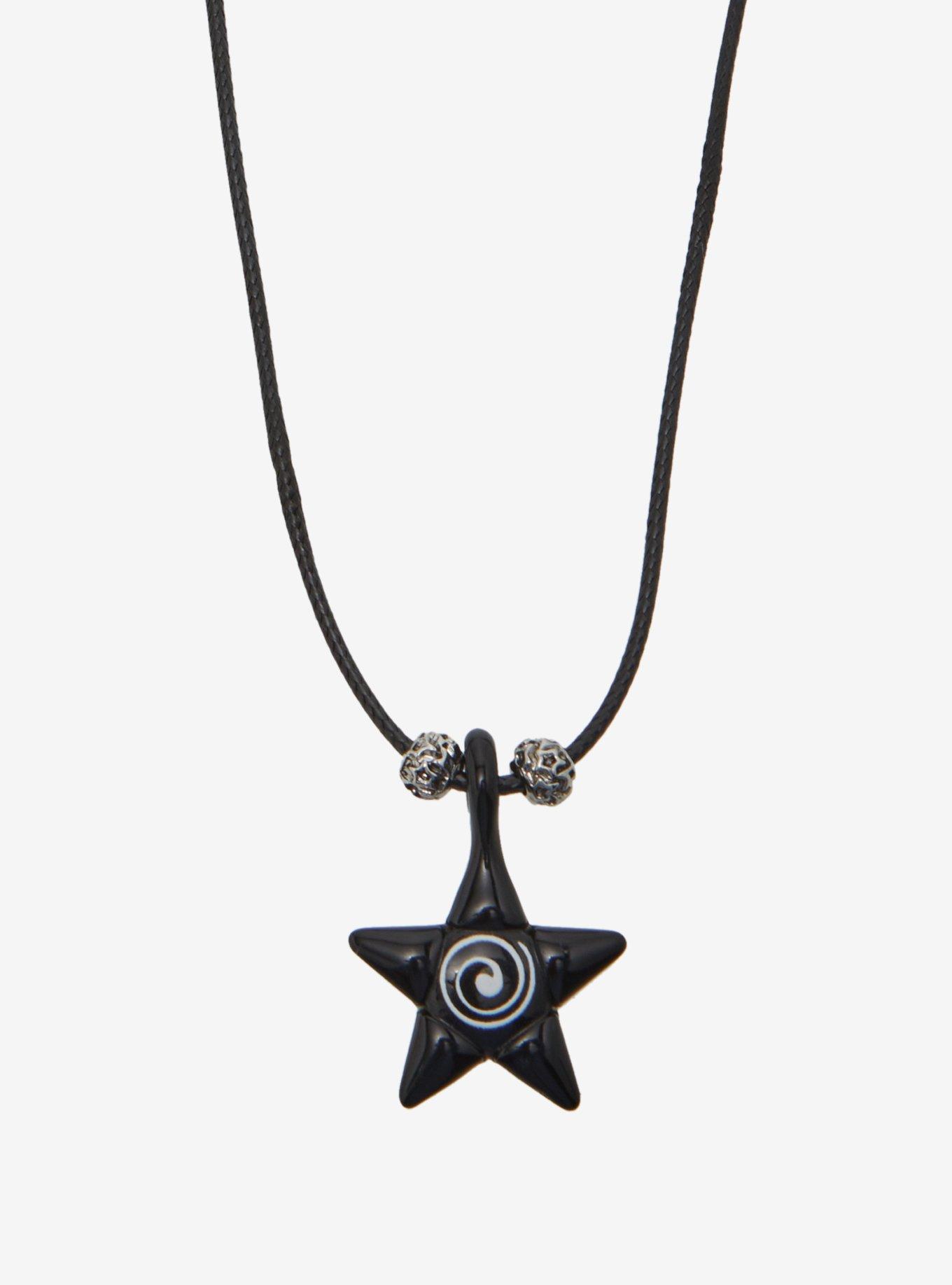 Social Collision Glass Spiral Star Best Friend Necklace Set, , alternate