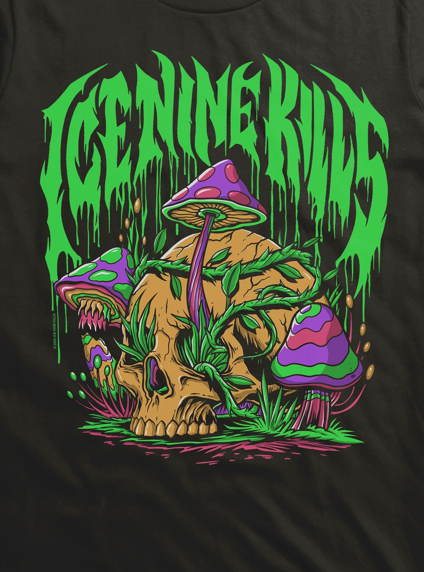 Ice Nine Kills Mushroom Skull T-Shirt, , hi-res