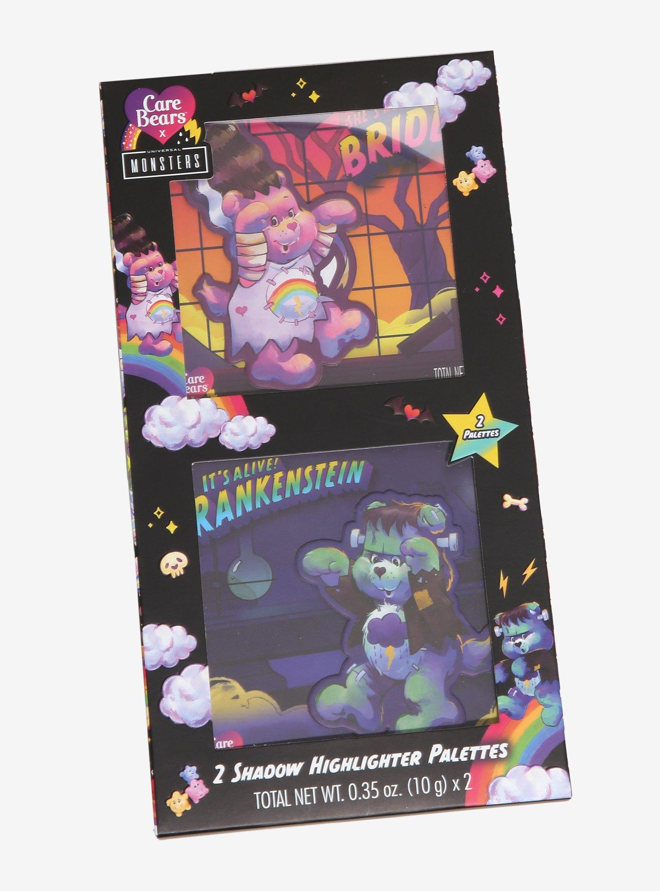 Care Bears X Universal Monsters Eyeshadow Highlighter Palette Set, , alternate