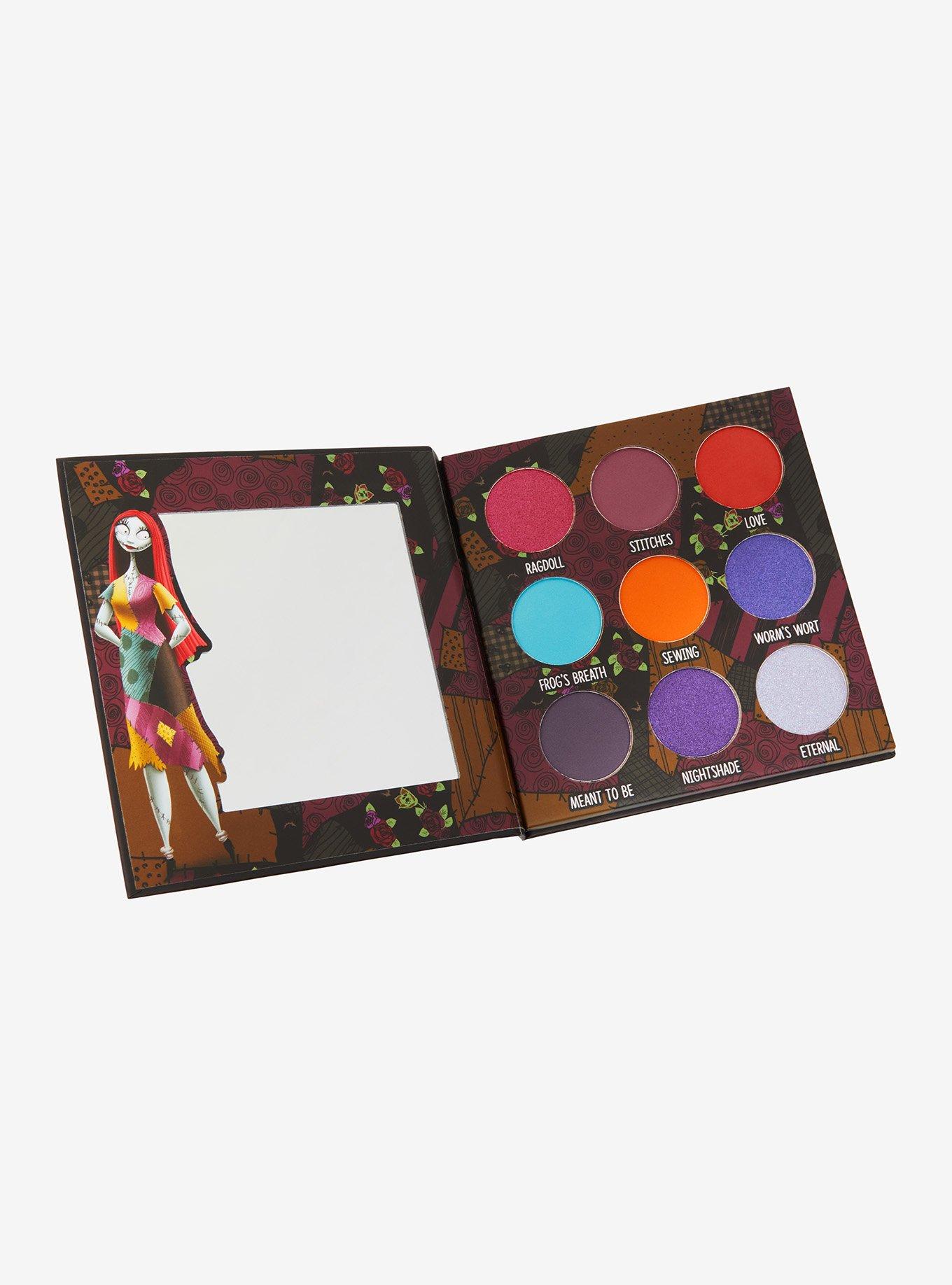 The Nightmare Before Christmas Jack & Sally Double-Sided Eyeshadow & Highlighter Palette, , alternate