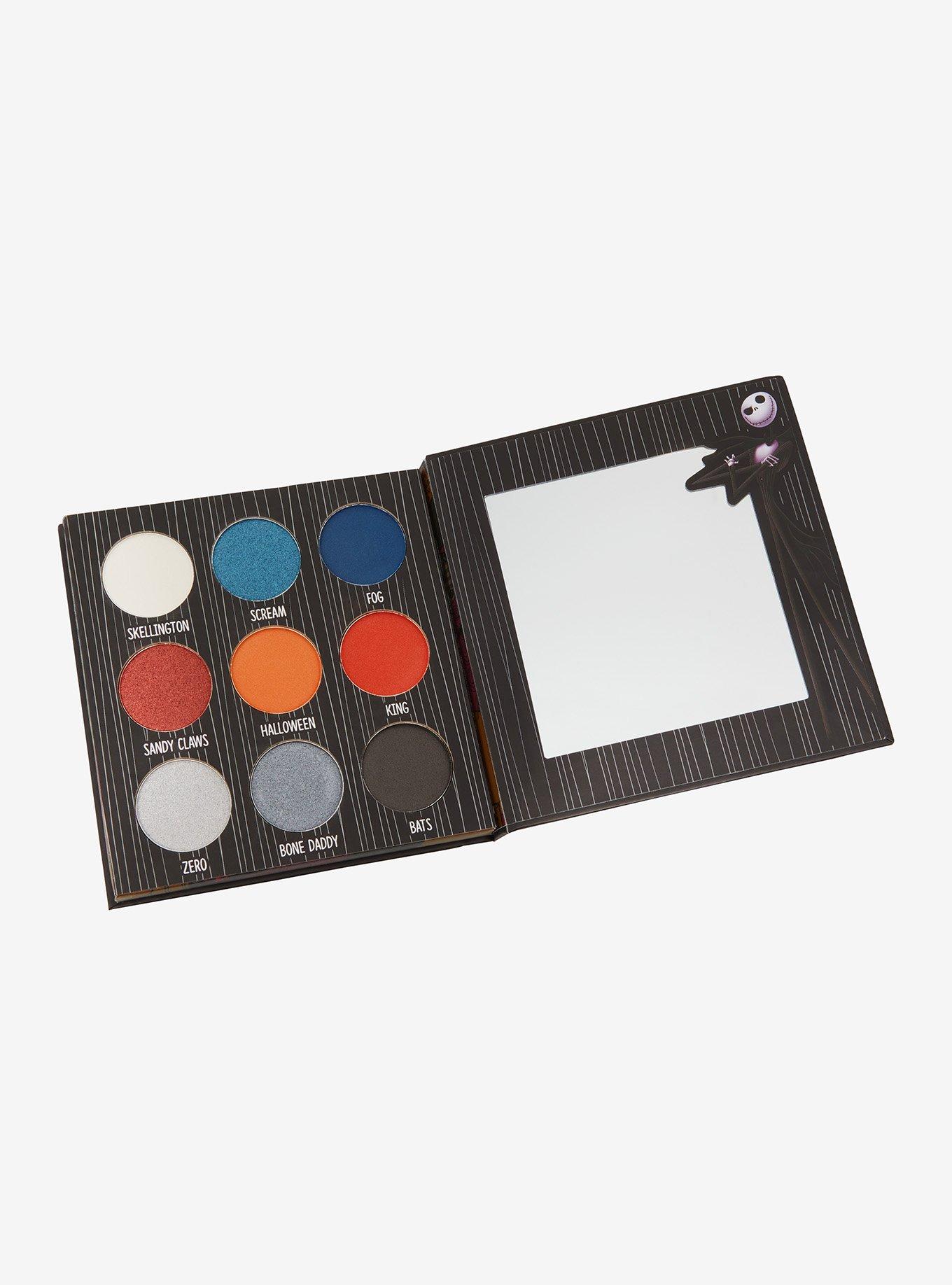 The Nightmare Before Christmas Jack & Sally Double-Sided Eyeshadow & Highlighter Palette, , alternate