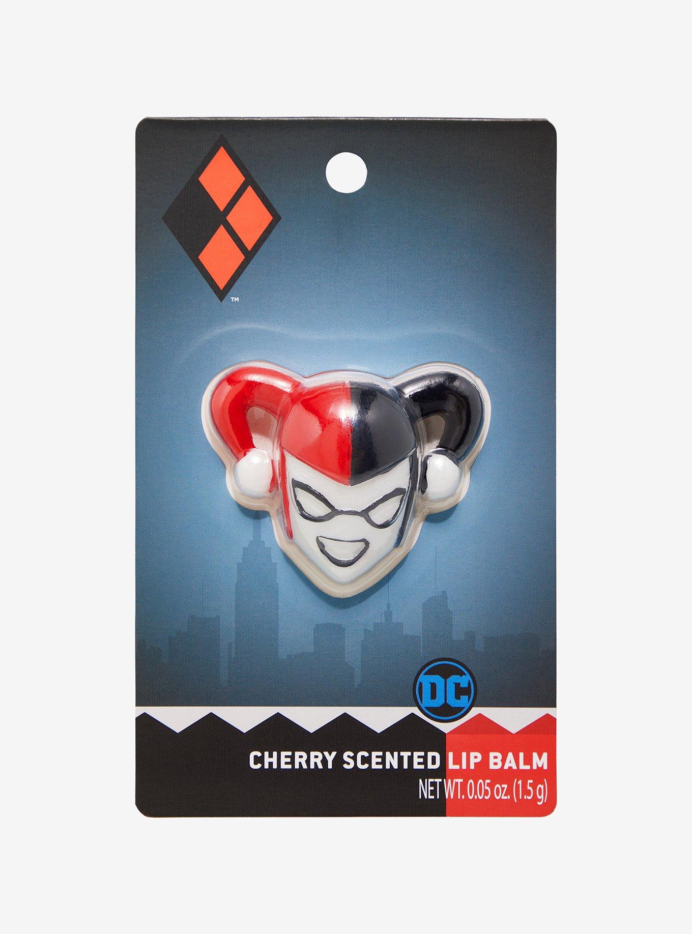 DC Comics Harley Quinn Cherry-Scented Lip Balm, , alternate