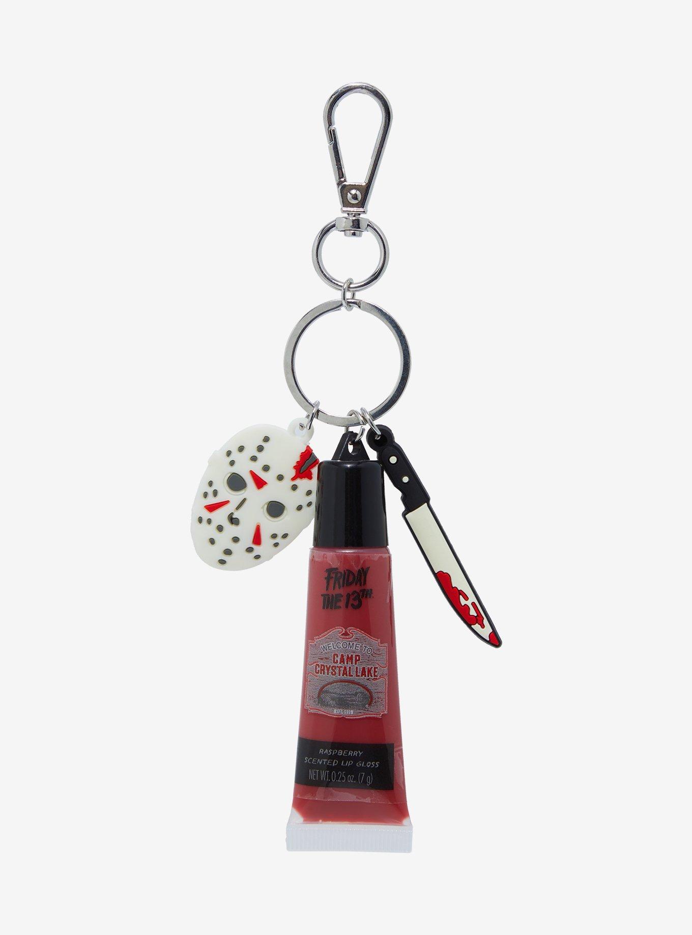 Friday The 13th Lip Gloss Key Chain Set, , hi-res