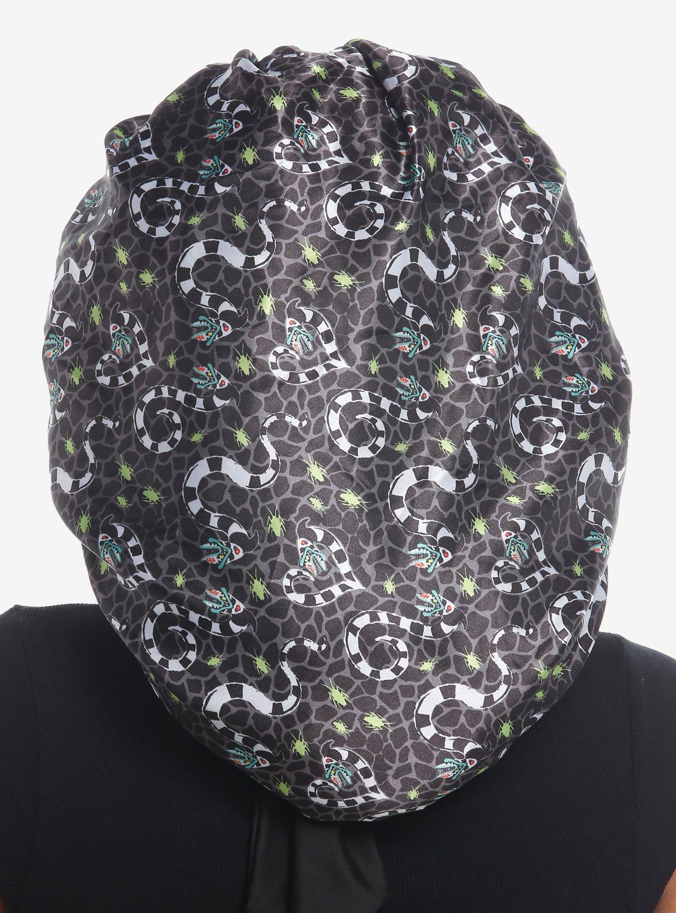 Beetlejuice Bonnet With Tie, , alternate