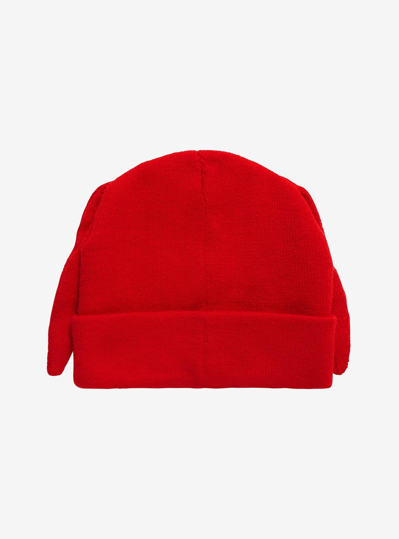 Sonic The Hedgehog Knuckles 3D Ear Beanie, , alternate