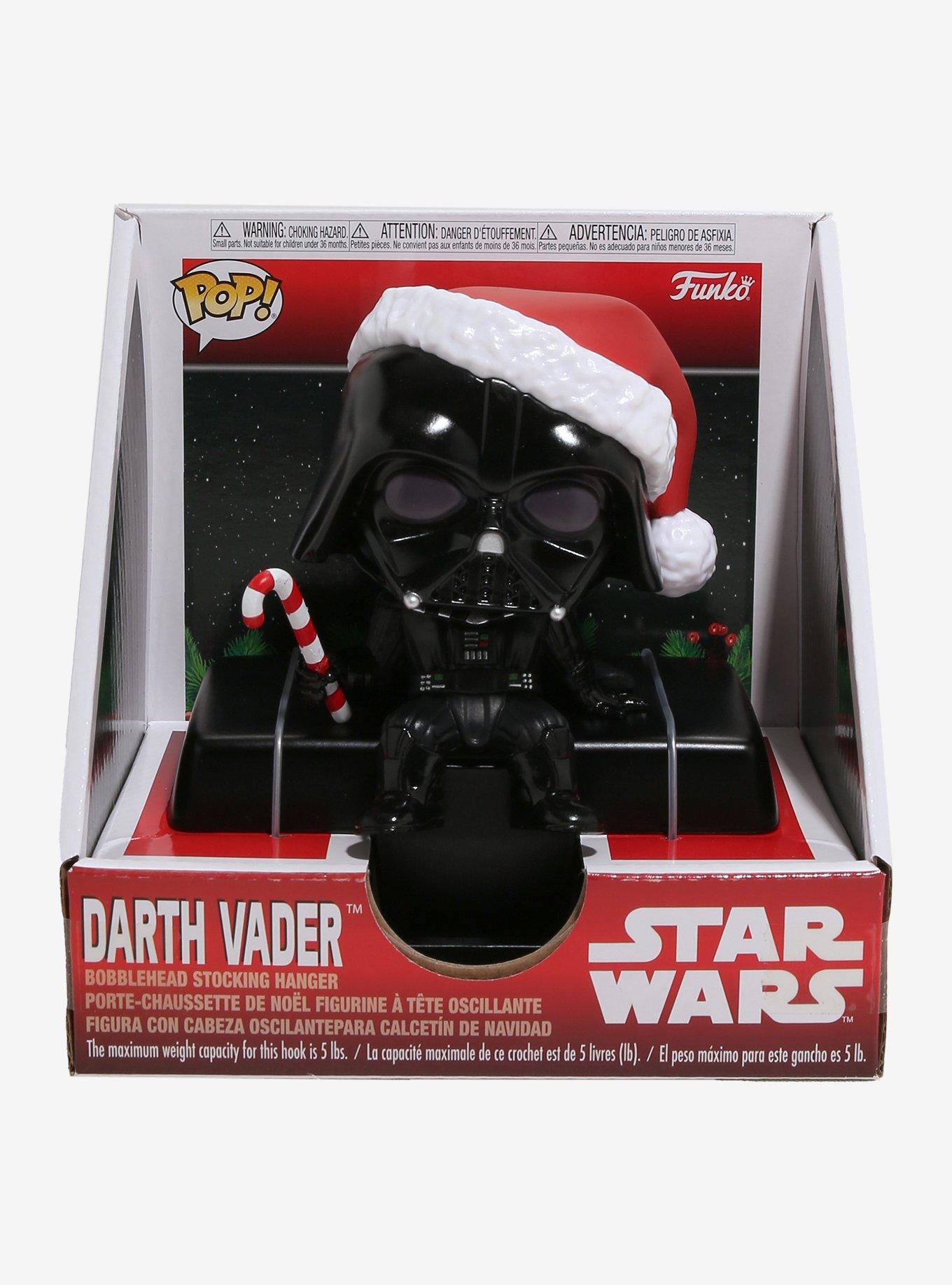 Funko Star Wars Pop! Darth Vader Bobble-Head Stocking Hanger, , alternate