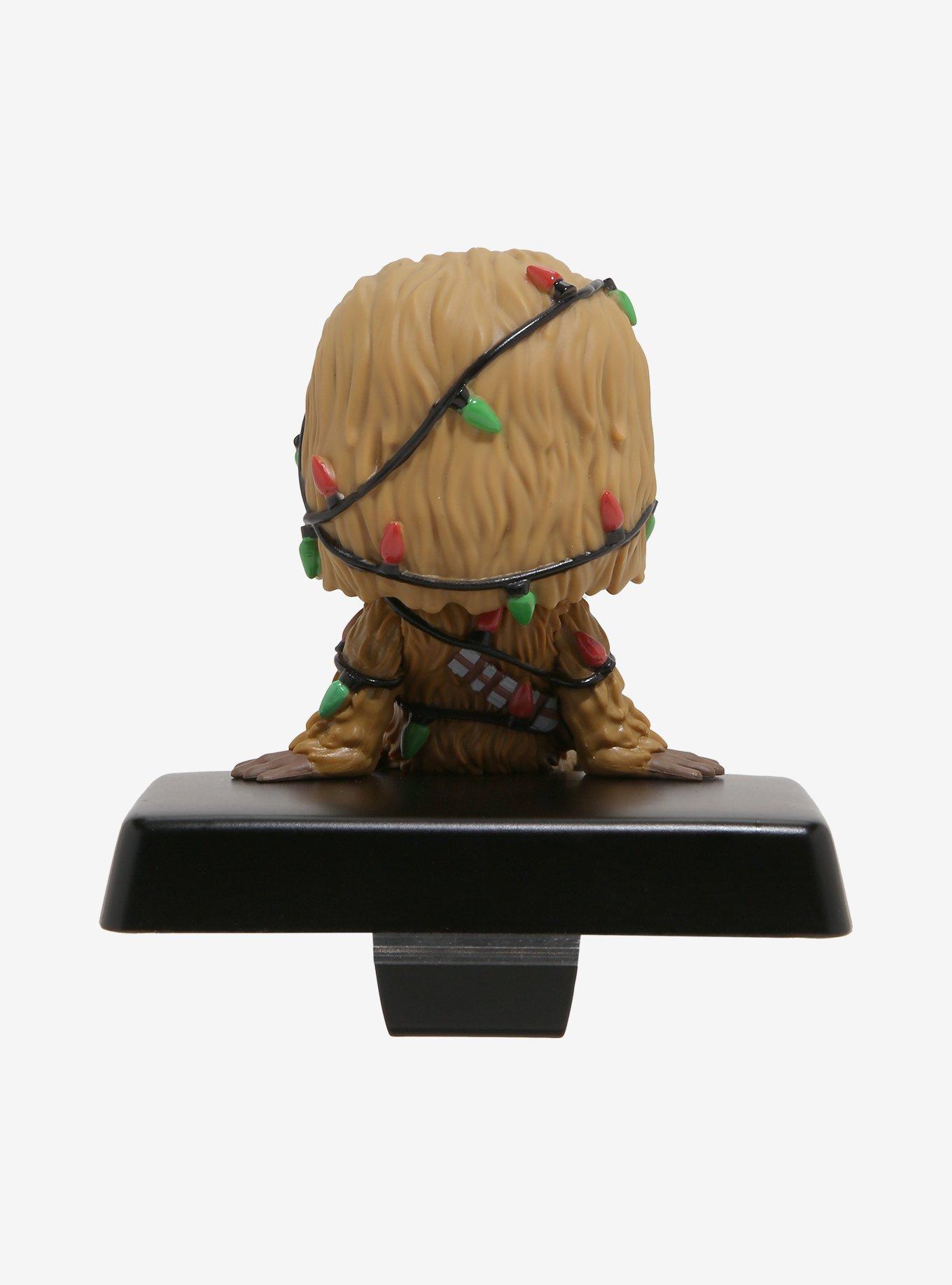 Funko Star Wars Pop! Chewbacca Bobble-Head Stocking Hanger, , alternate