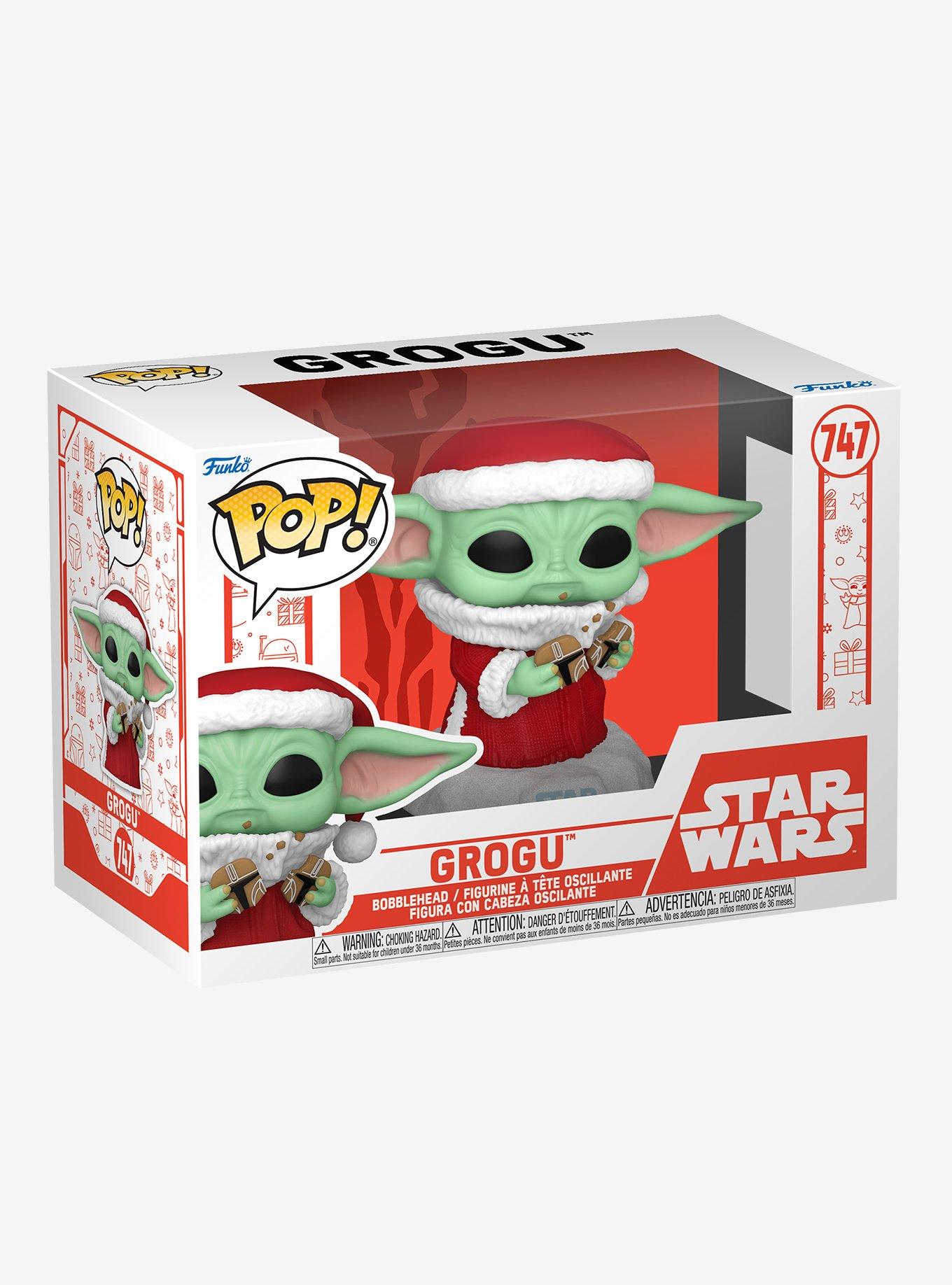 Funko Star Wars The Mandalorian Pop! Grogu (Holiday Cookie) Vinyl Bobble-Head, , alternate