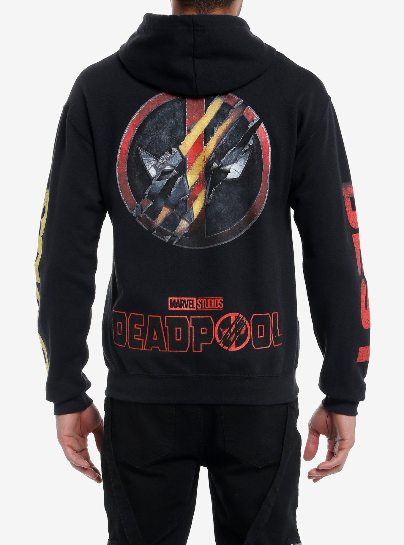 Marvel Deadpool & Wolverine Duo Split Best Bubs Hoodie, MULTI, alternate