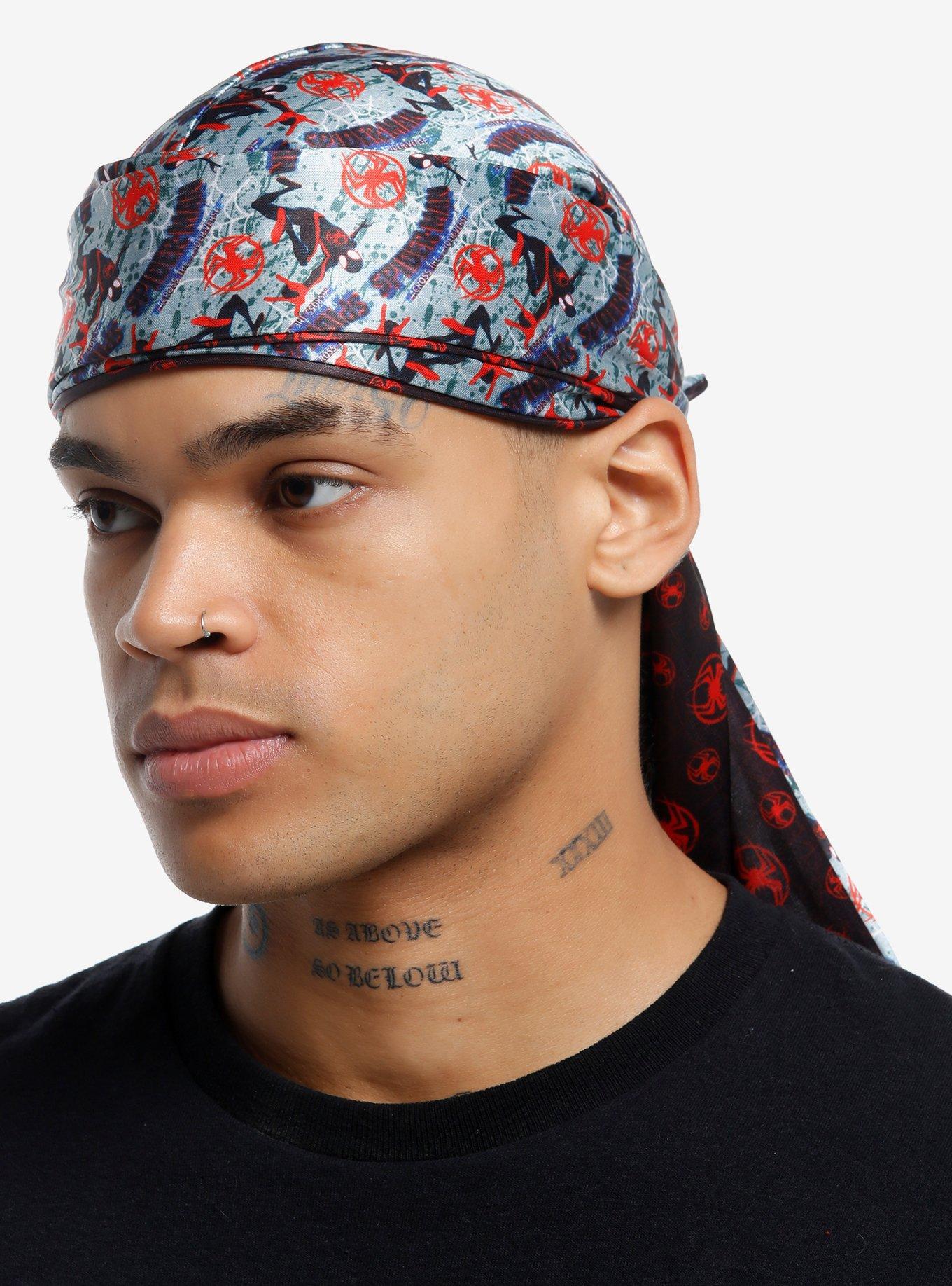 Marvel Across The Spider-Verse Miles Morales Reversible Durag, , alternate