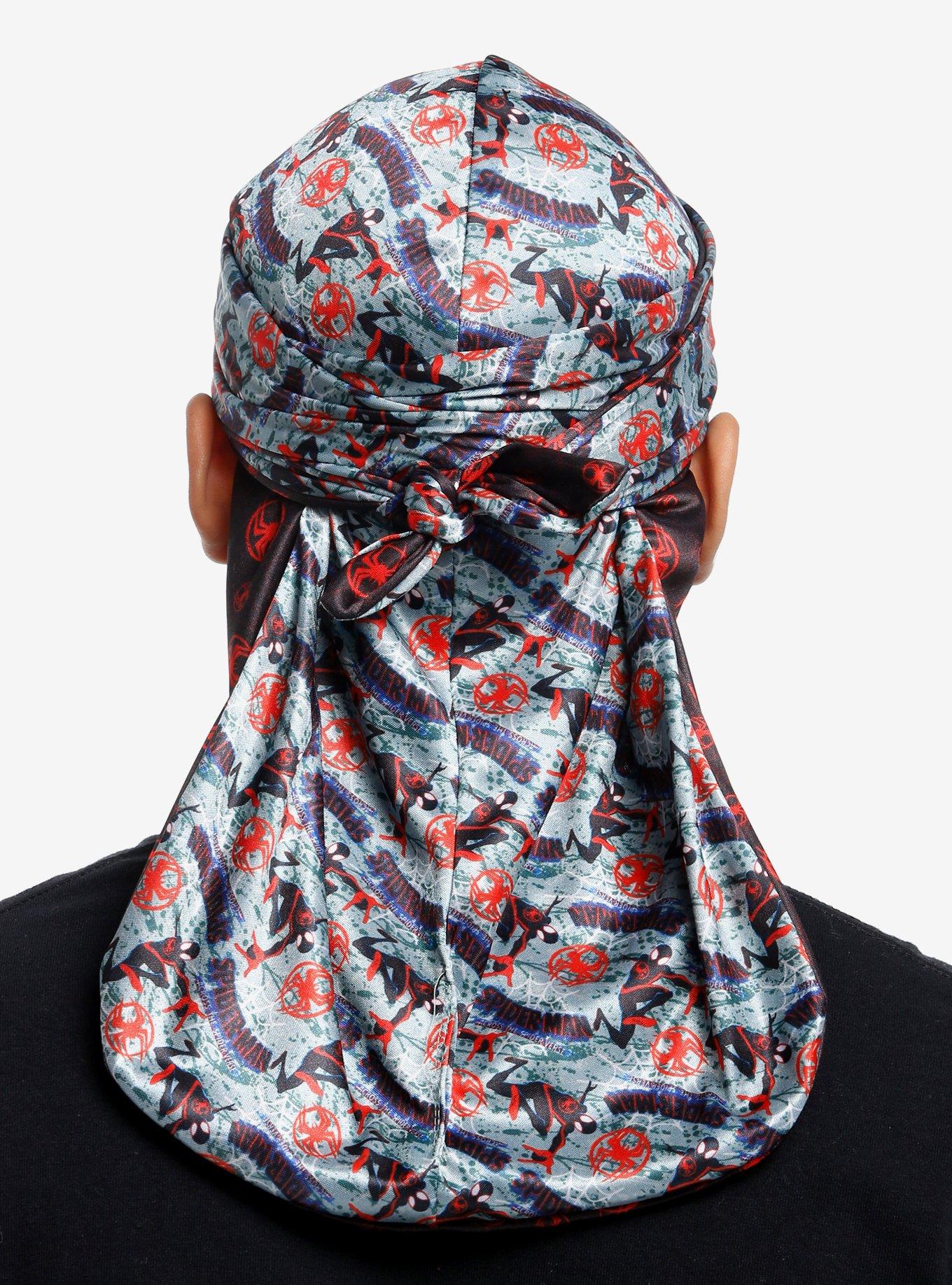 Marvel Across The Spider-Verse Miles Morales Reversible Durag, , alternate