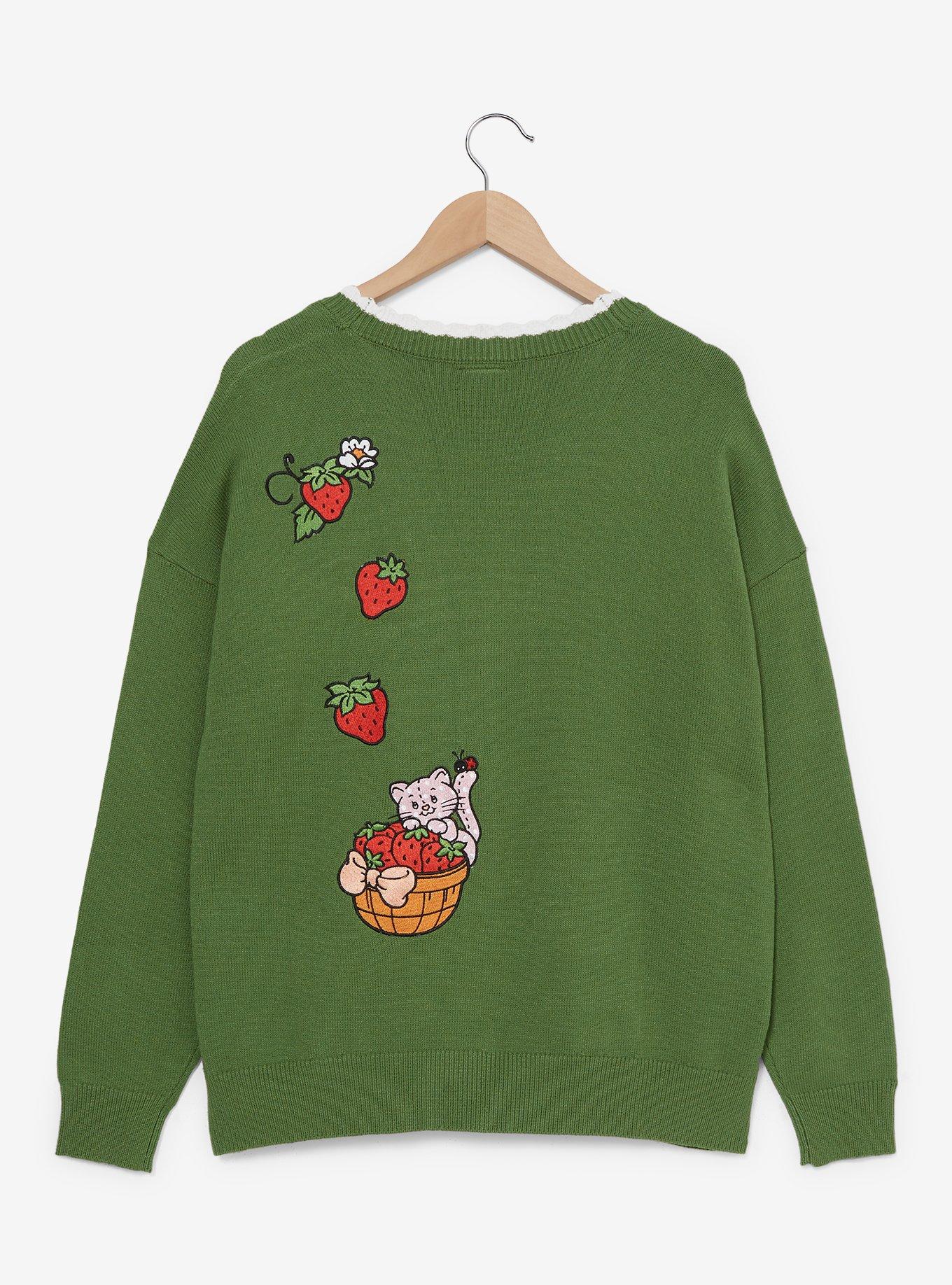 Strawberry Shortcake Icons Women's Plus Size Cardigan - BoxLunch Exclusive, , hi-res