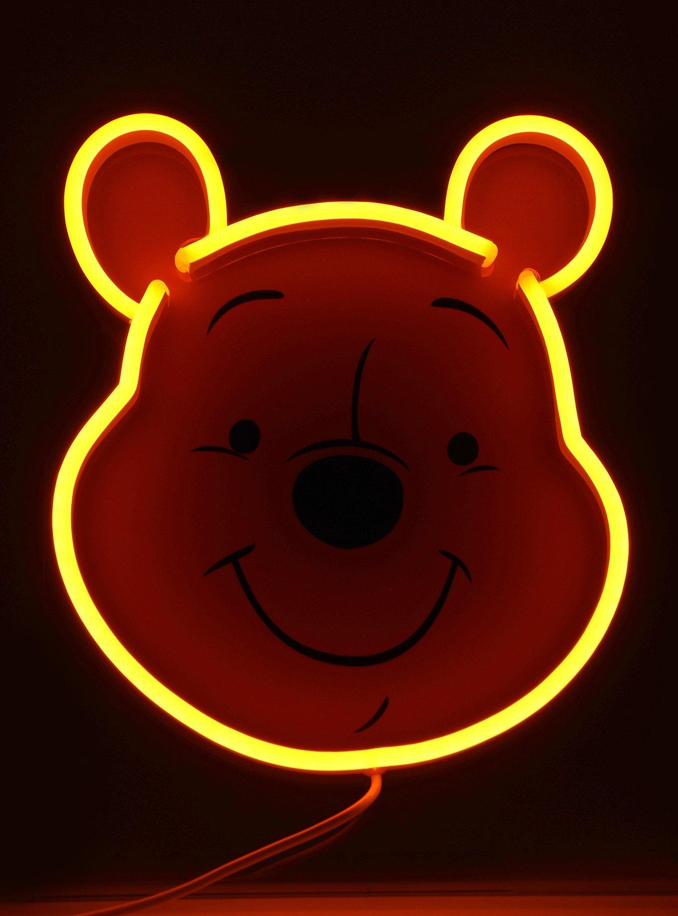 Disney Winnie the Pooh Figural Pooh Bear LED Neon Sign, , alternate