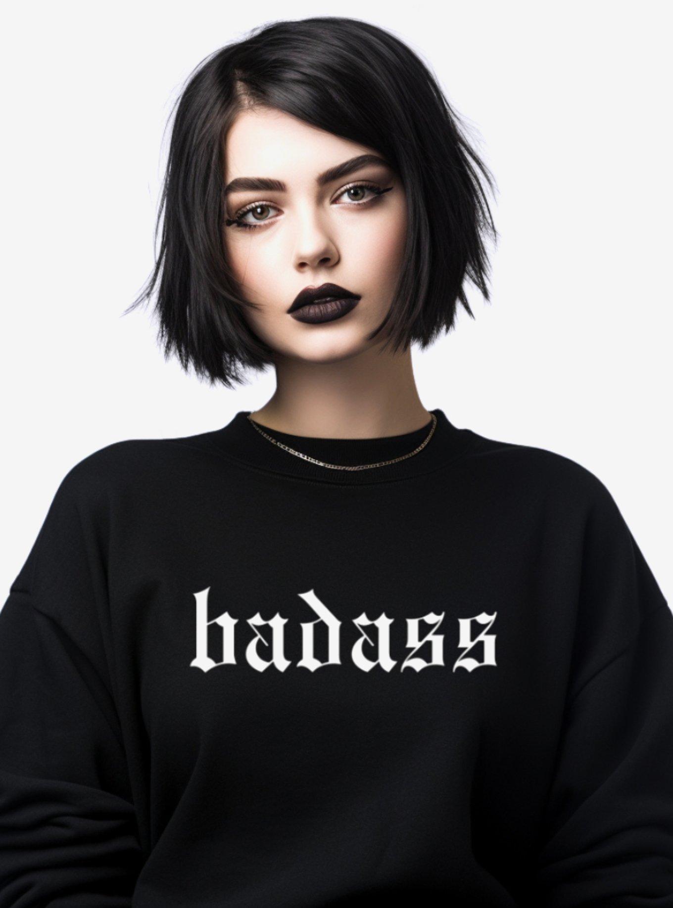 Badass Goth Sweater, , hi-res