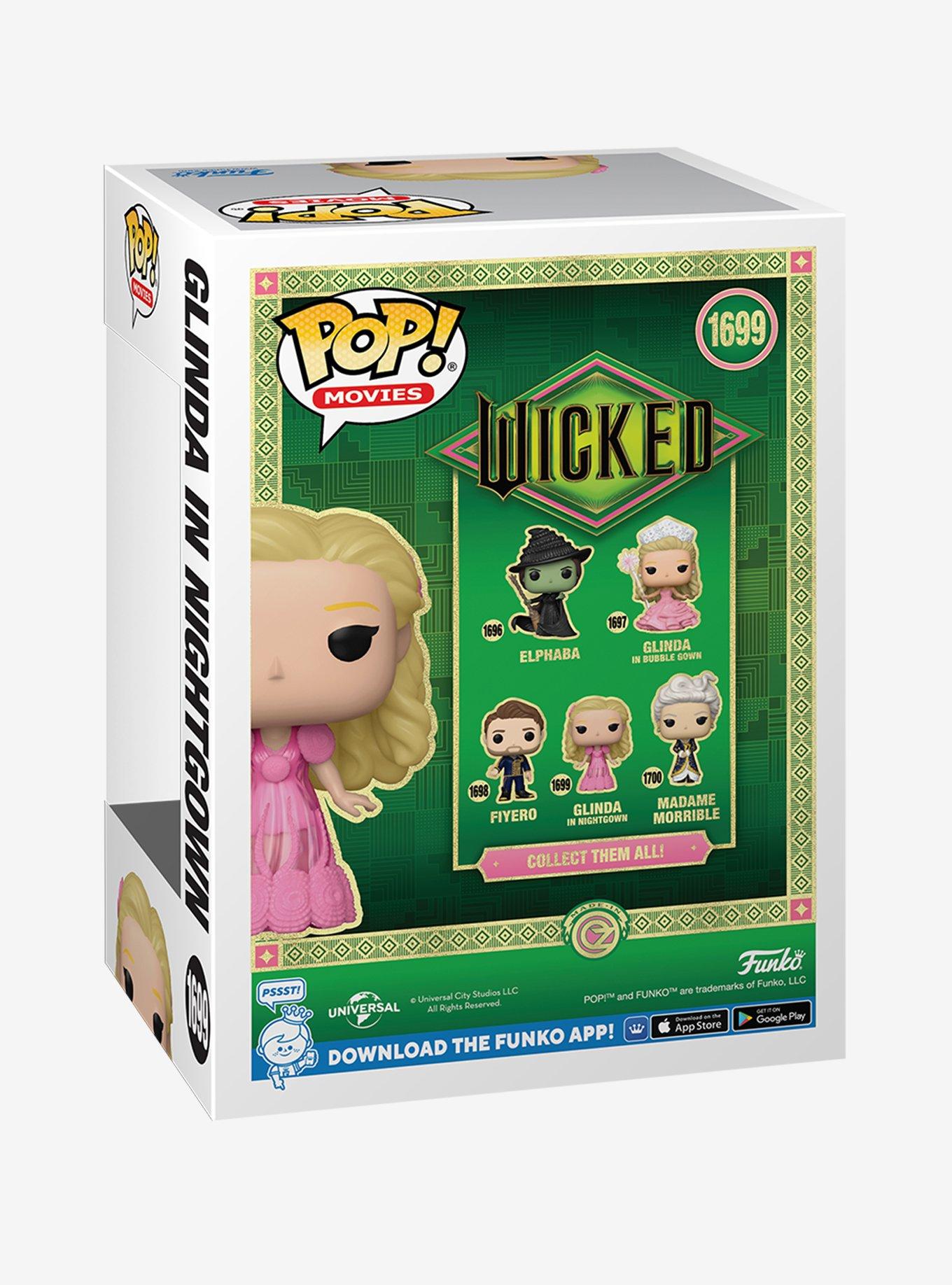 Funko Wicked Pop! Movies Glinda In Nightgown Vinyl Figure, , alternate