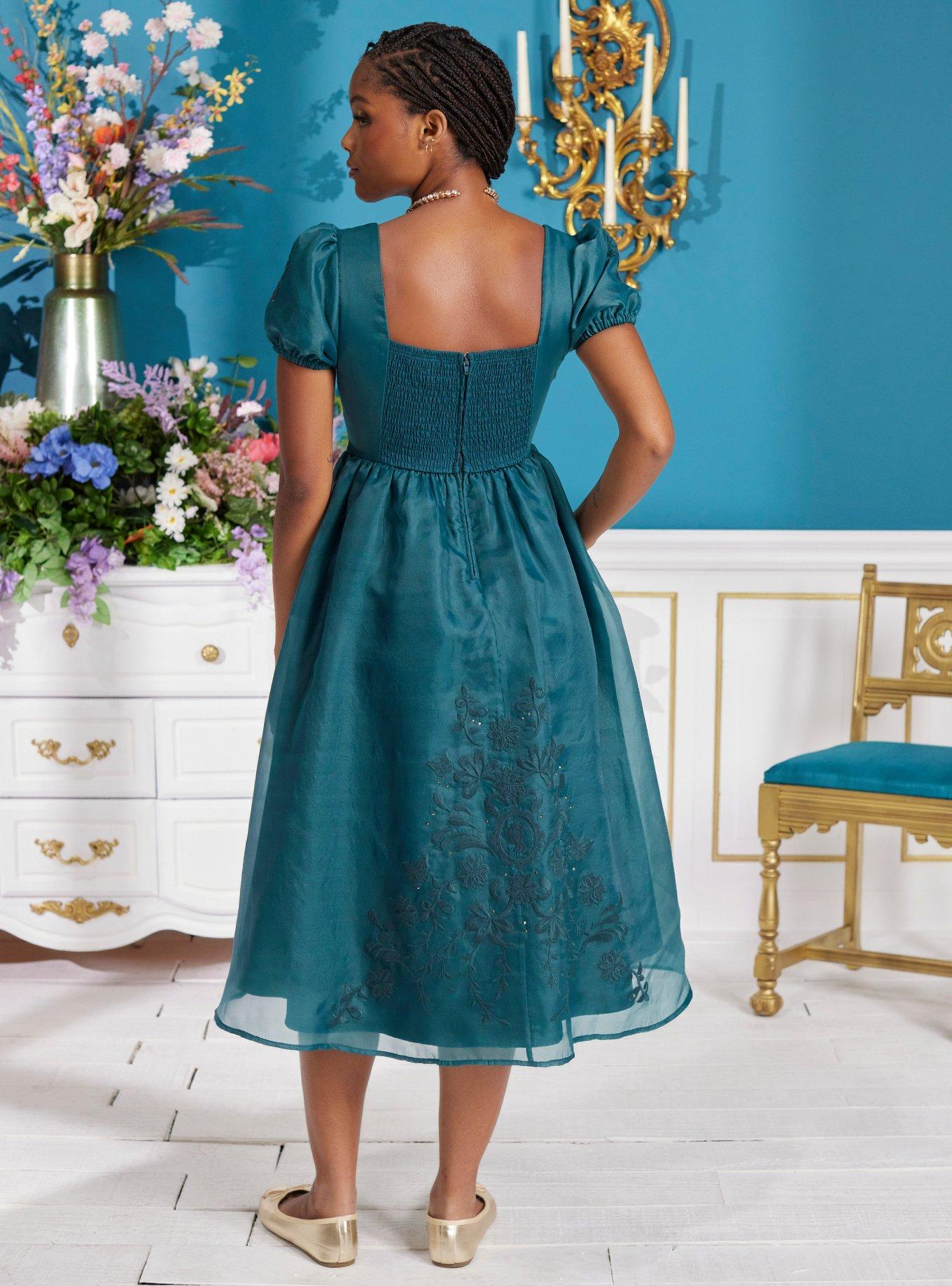 Her Universe Bridgerton Penelope Teal Dress Her Universe Exclusive, DARK TEAL, alternate