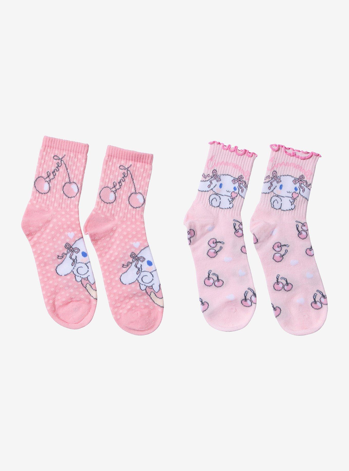 Cinnamoroll Cherry Ankle Socks 2 Pair, , hi-res