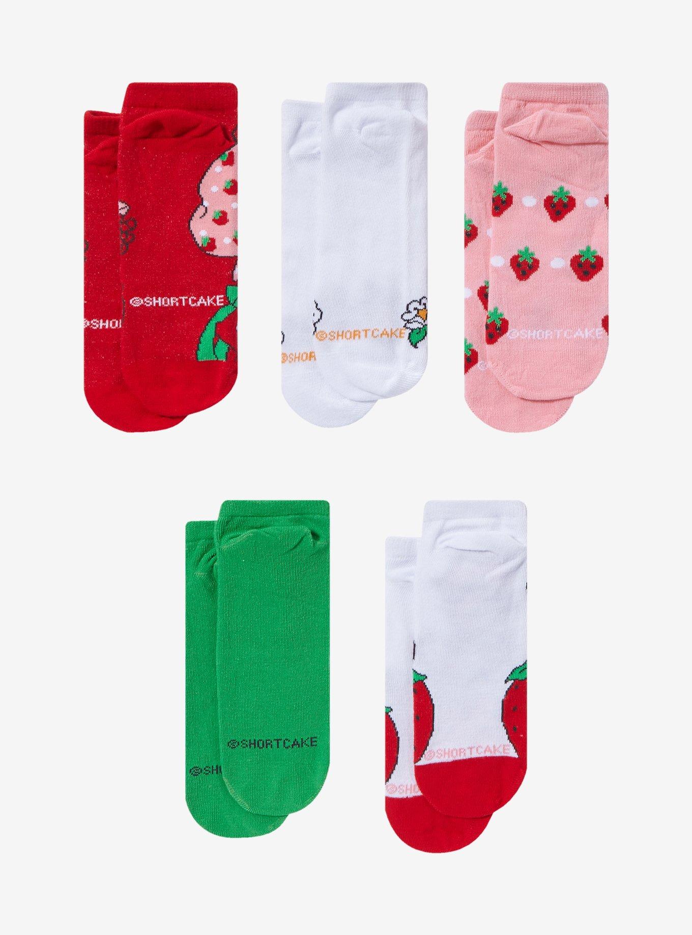 Strawberry Shortcake Icons Sock Set, , alternate