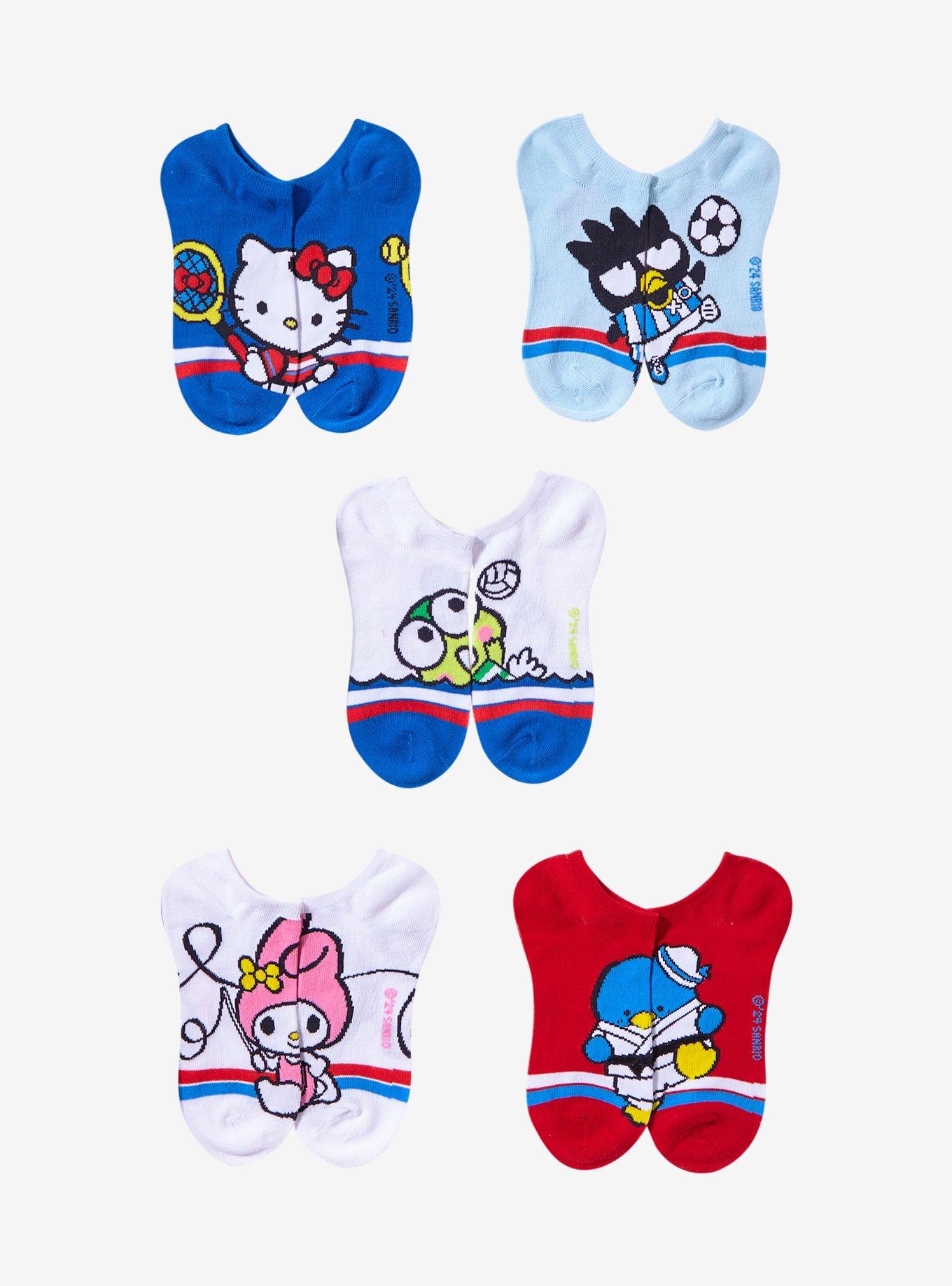 Sanrio Hello Kitty and Friends Olympic Sporty Sock Set — BoxLunch Exclusive, , alternate