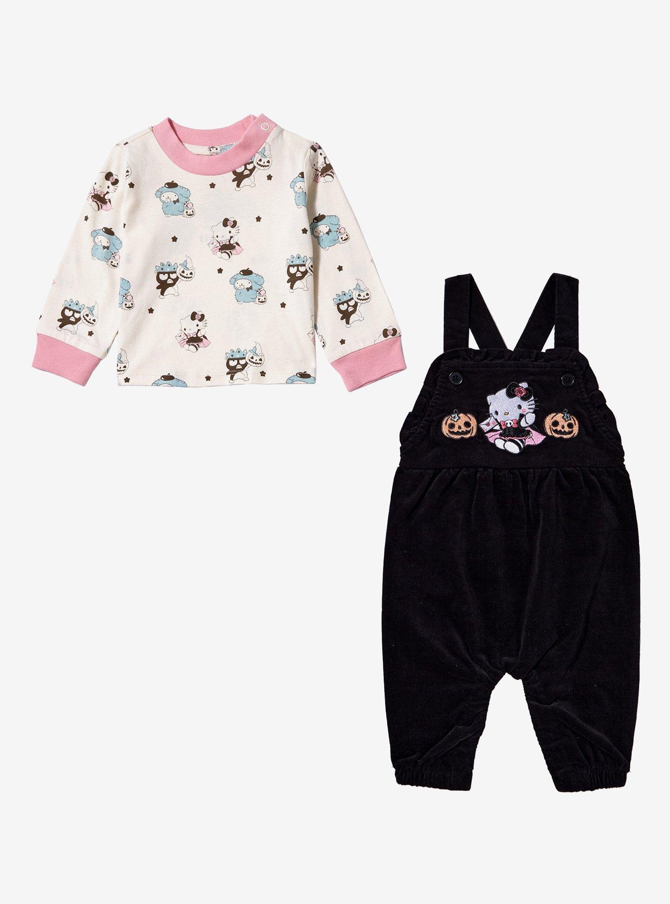 Sanrio Hello Kitty and Friends Halloween Infant Shirt & Overall Set, MULTI, alternate