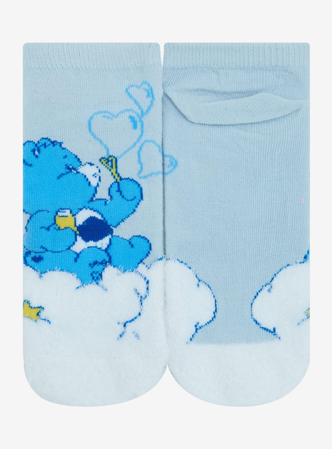 Care Bears Grumpy Bear Clouds No-Show Socks, , hi-res