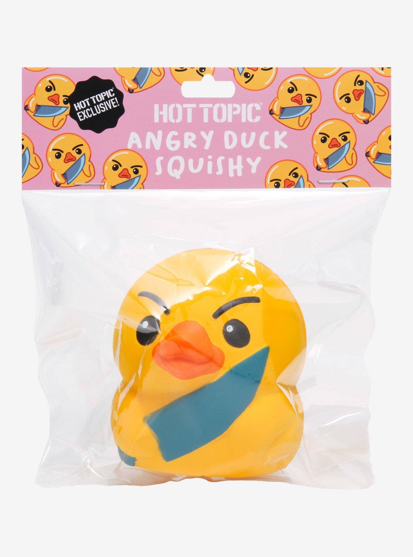 Duck With Knife Squishy Toy Hot Topic Exclusive, , alternate