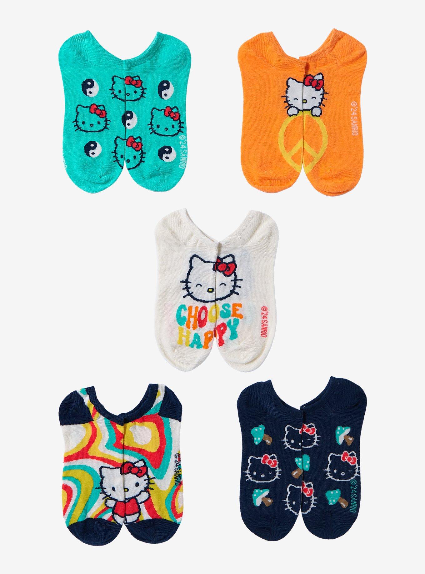 Sanrio Hello Kitty Groovy Sock Set, , hi-res