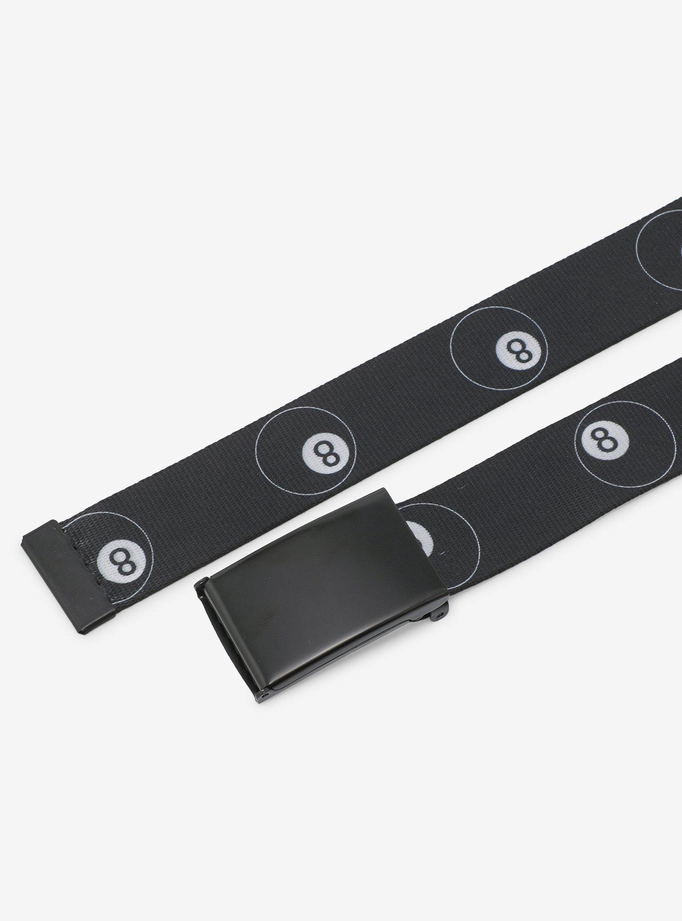 8 Ball Snap-Buckle Belt, , hi-res