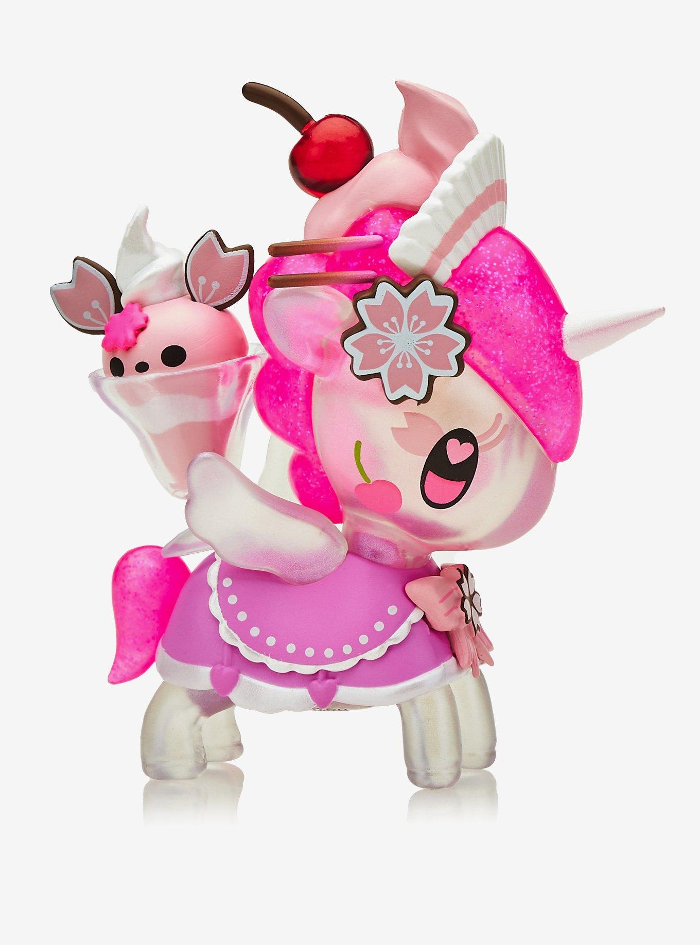Tokidoki Cafe Cuties Cherry Blossom Unicorno Figure, , alternate