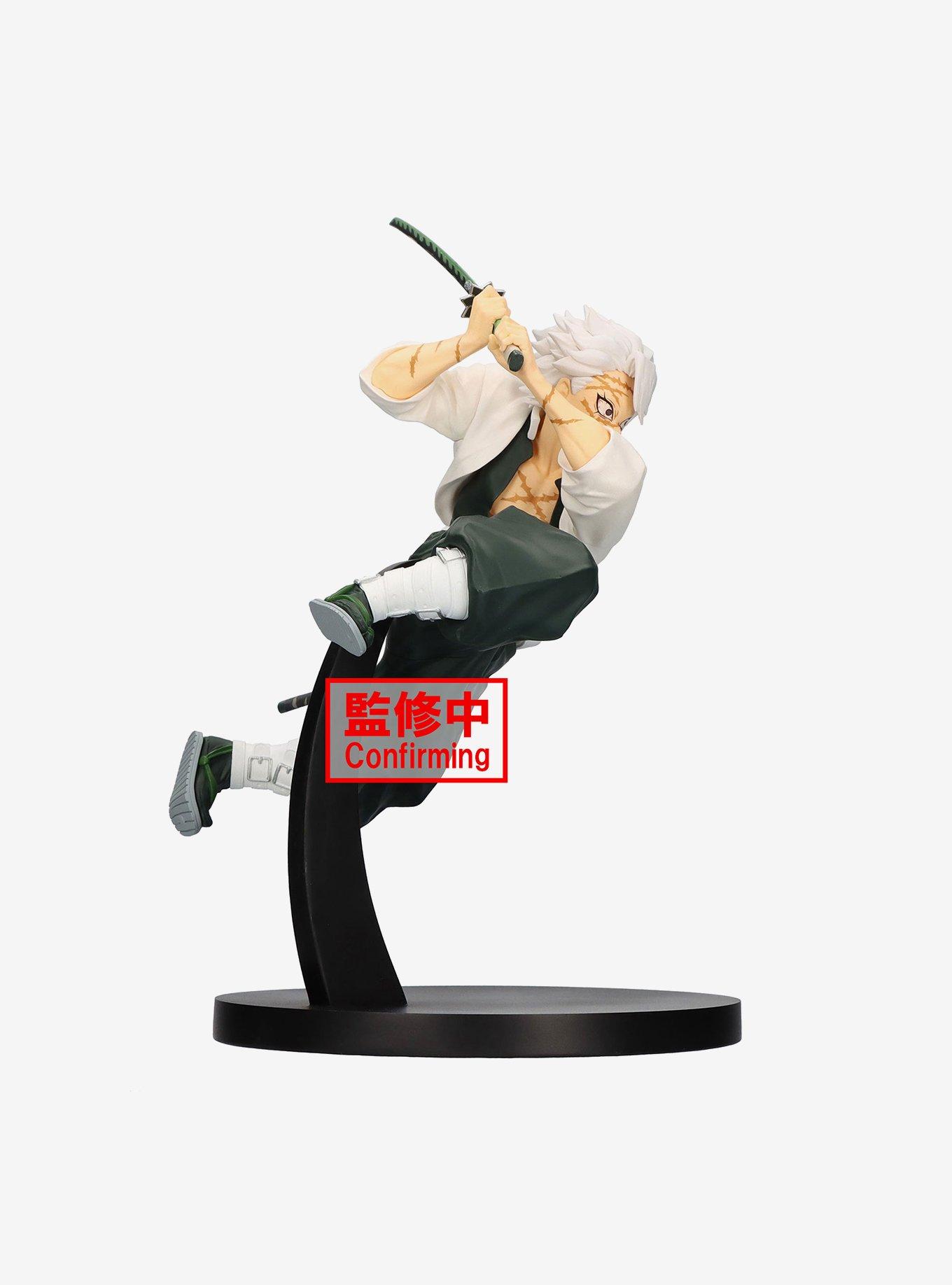 Banpresto Demon Slayer: Kimetsu No Yaiba Vibration Stars Sanemi Shinazugawa Figure, , alternate