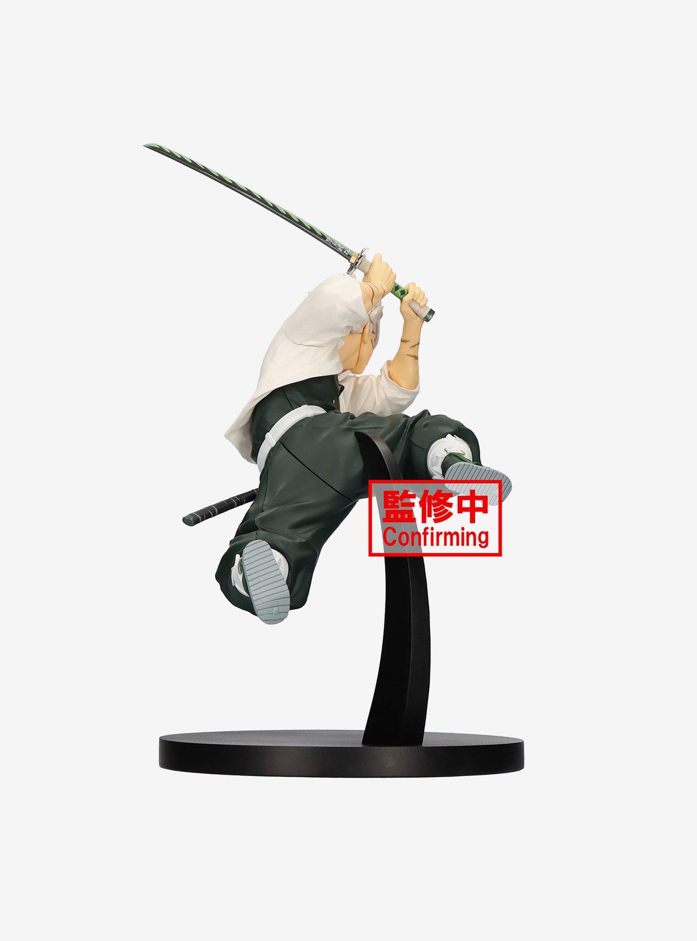 Banpresto Demon Slayer: Kimetsu No Yaiba Vibration Stars Sanemi Shinazugawa Figure