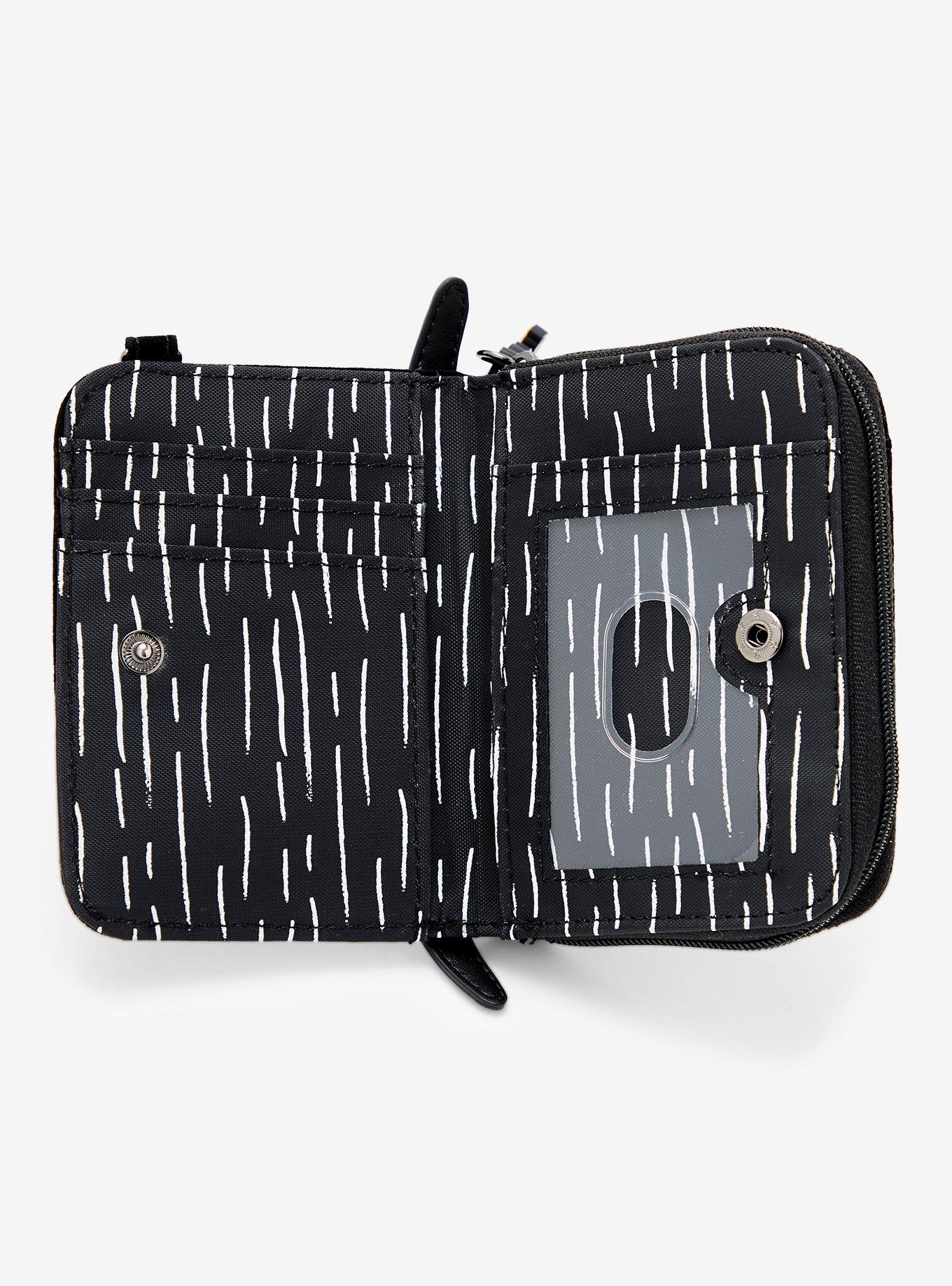 Disney The Nightmare Before Christmas Jack Skellington Glow-in-the-Dark Small Zip Wallet - BoxLunch Exclusive