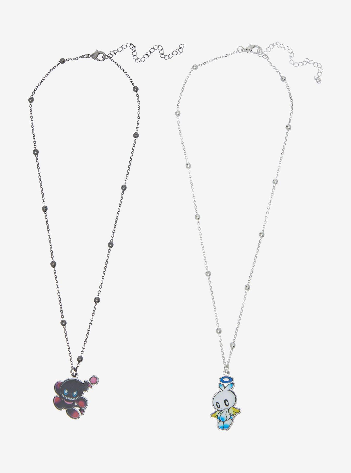 Sonic The Hedgehog Dark & Hero Chao Best Friend Necklace Set, , alternate