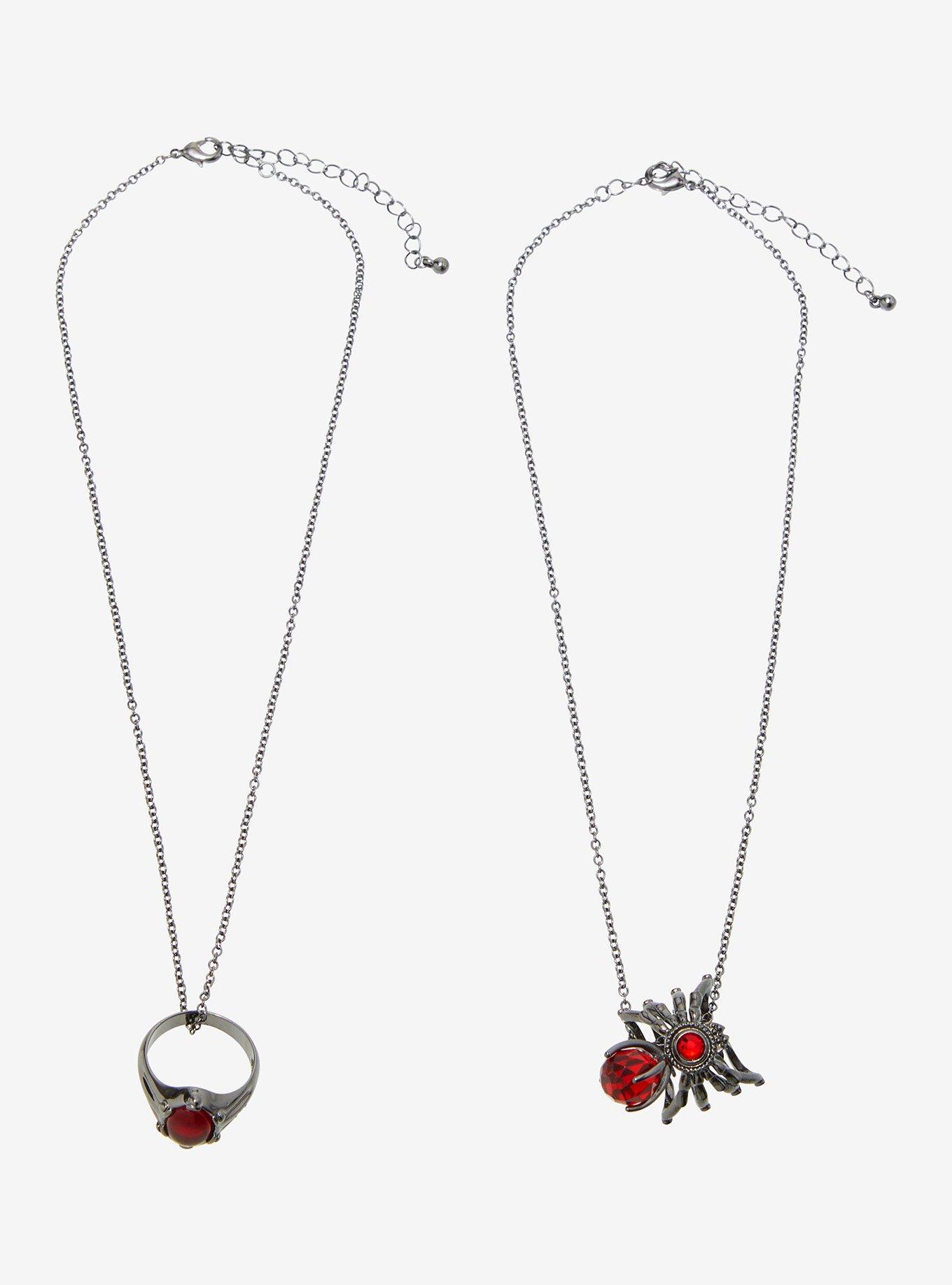 Beetlejuice Beetlejuice Wedding Rings Necklace Set, , alternate