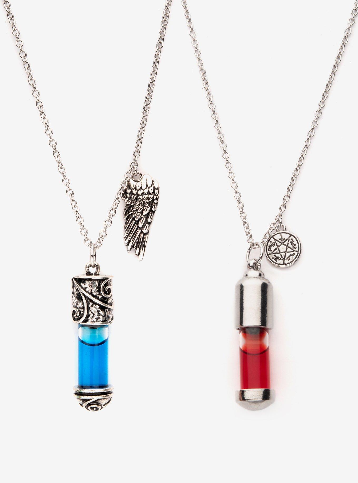 Supernatural Grace Vial Best Friend Necklace Set, , hi-res