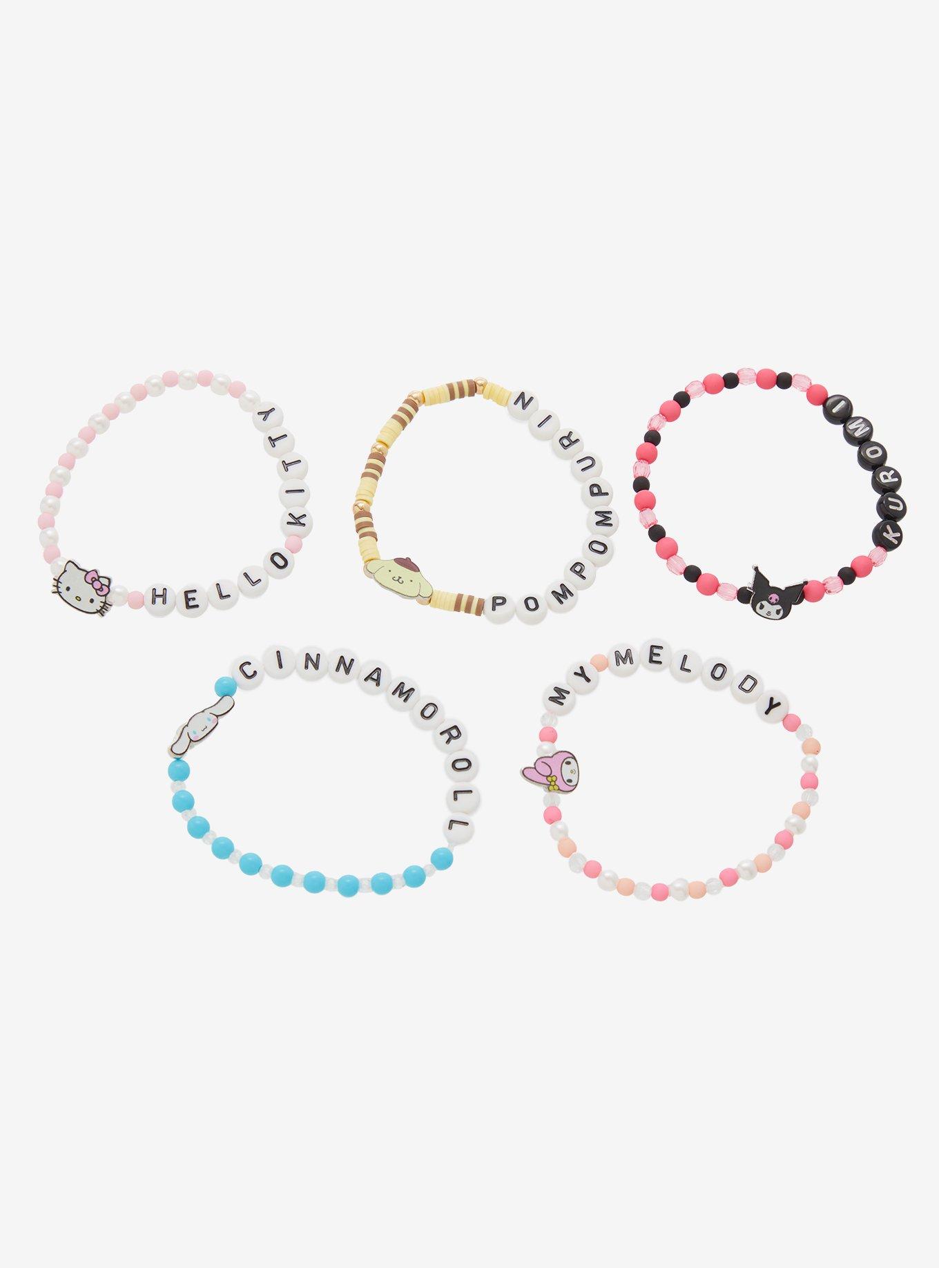 Hello Kitty And Friends Beaded Bracelet Set, , hi-res