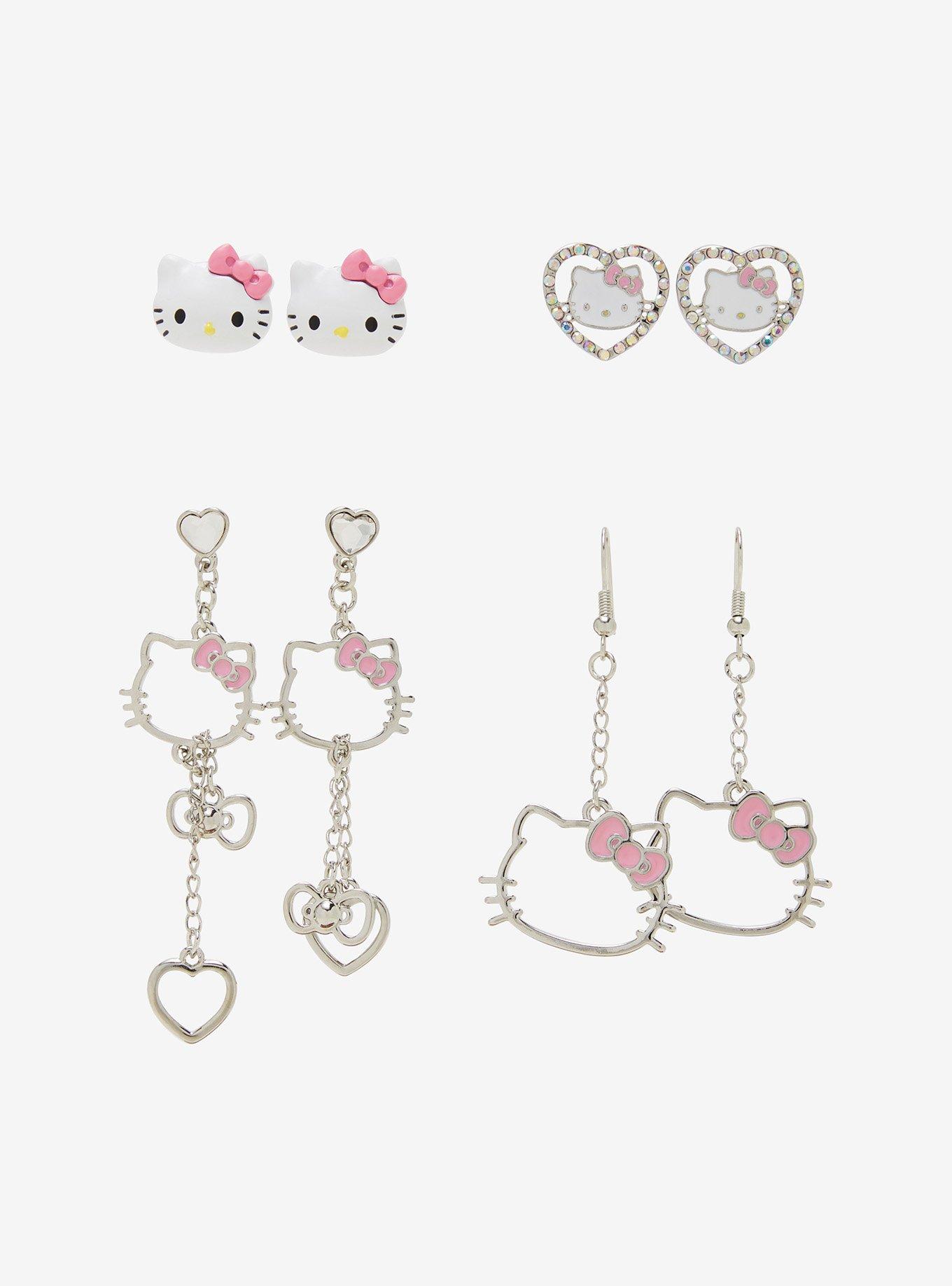 Hello Kitty Bling Earring Set