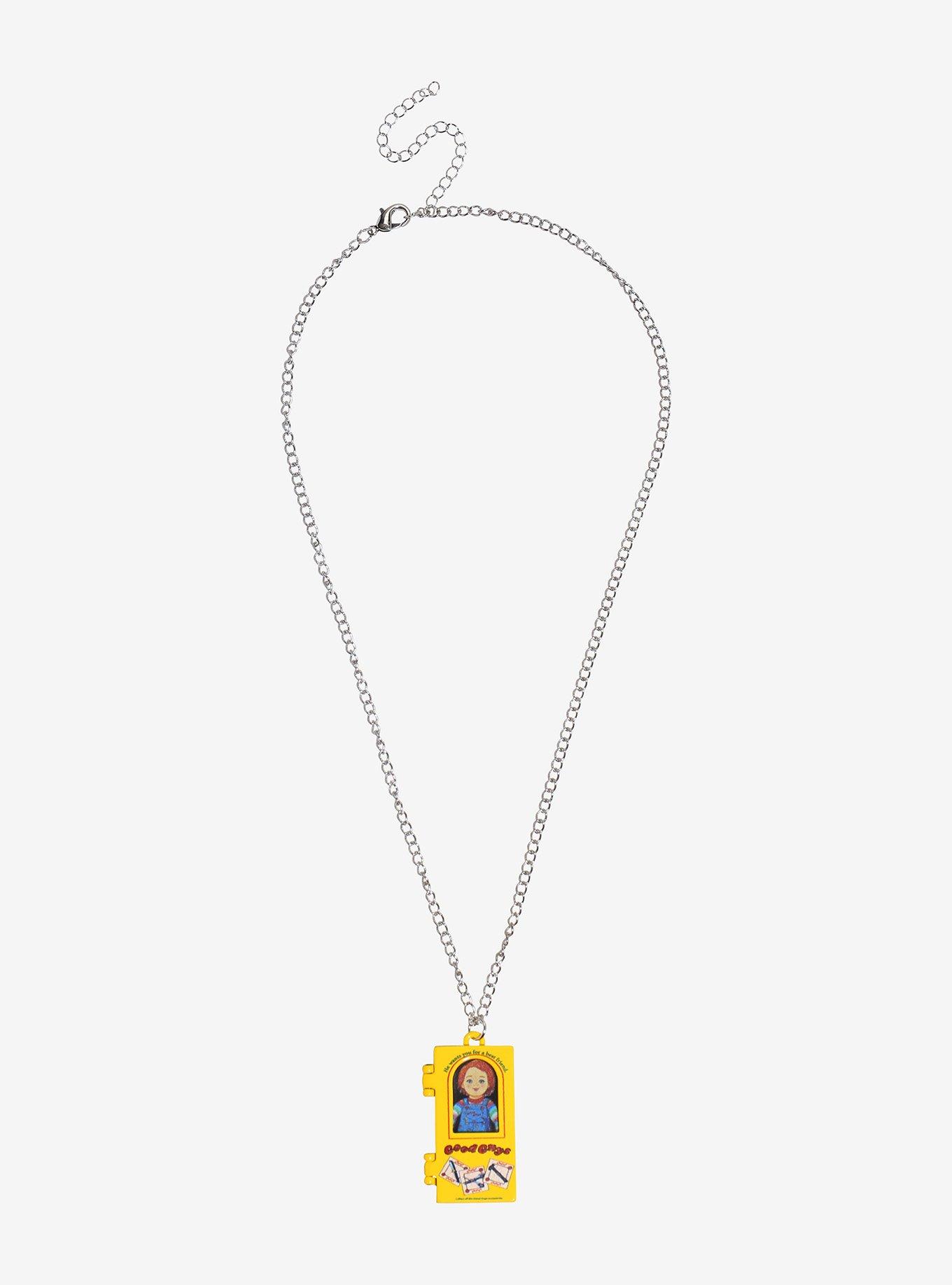 Child's Play Good Guys Doll Box Locket Necklace, , alternate