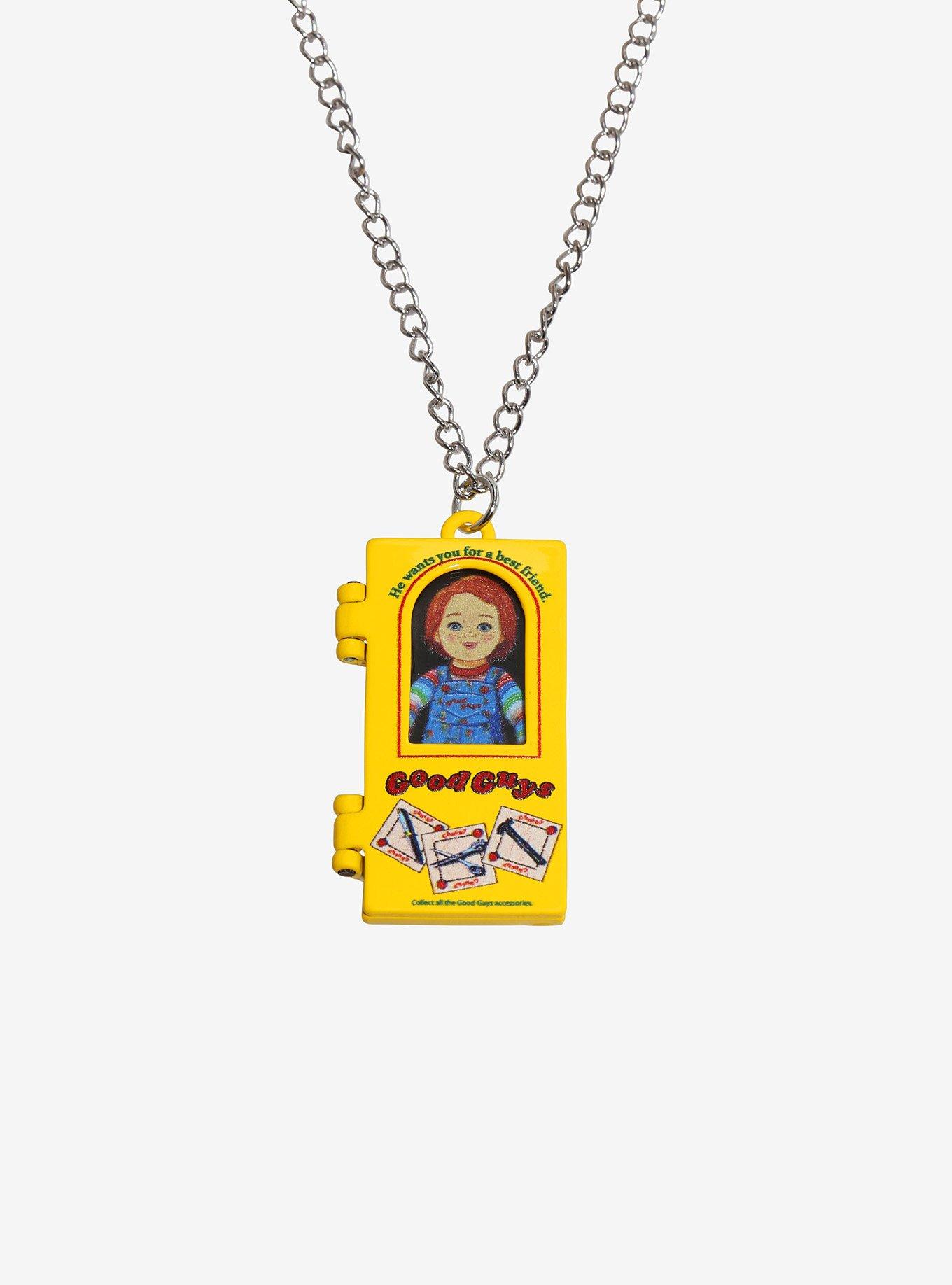 Child's Play Good Guys Doll Box Locket Necklace, , alternate