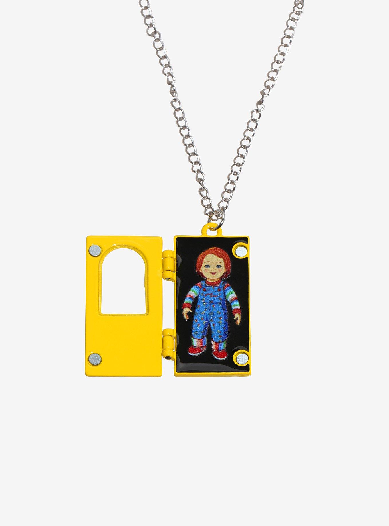 Child's Play Good Guys Doll Box Locket Necklace, , alternate
