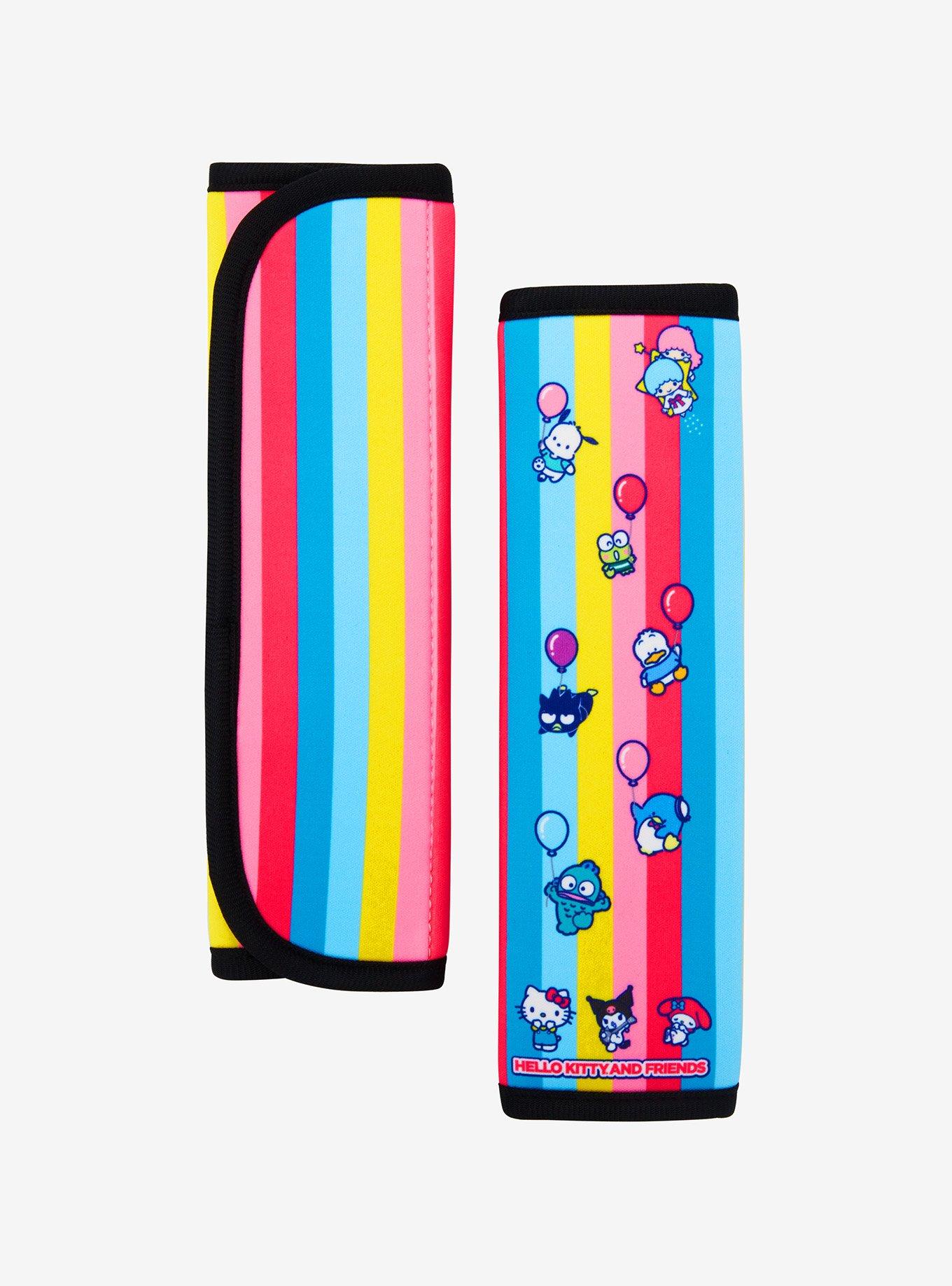 Hello Kitty And Friends Balloons Seatbelt Cover Set, , alternate