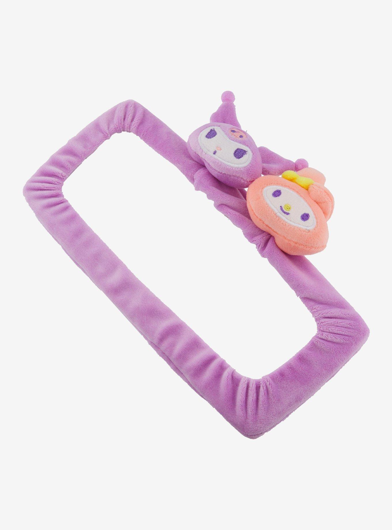 My Melody & Kuromi Plush Rearview Mirror Cover, , alternate
