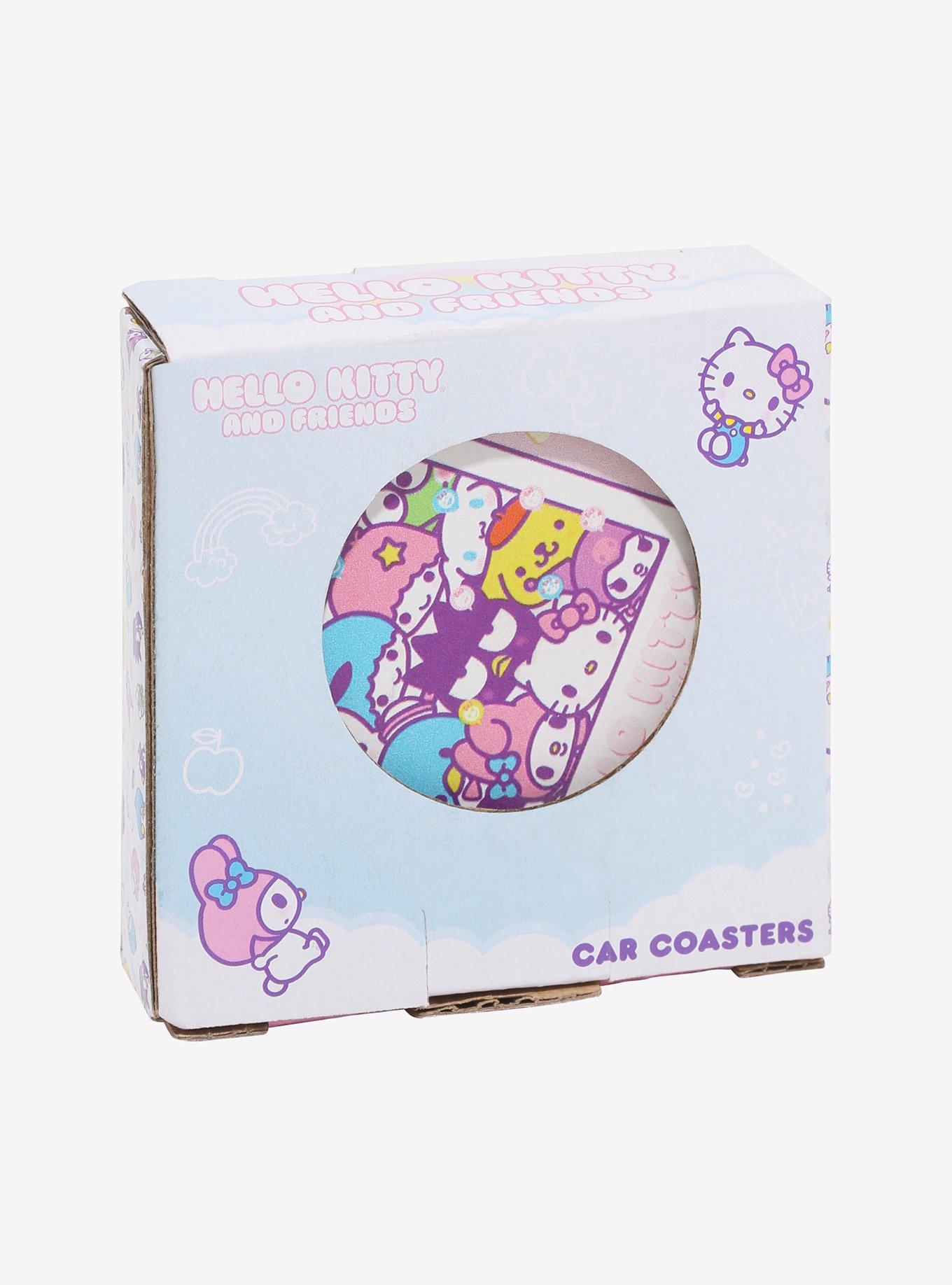 Hello Kitty And Friends Photo Car Coaster Set, , alternate