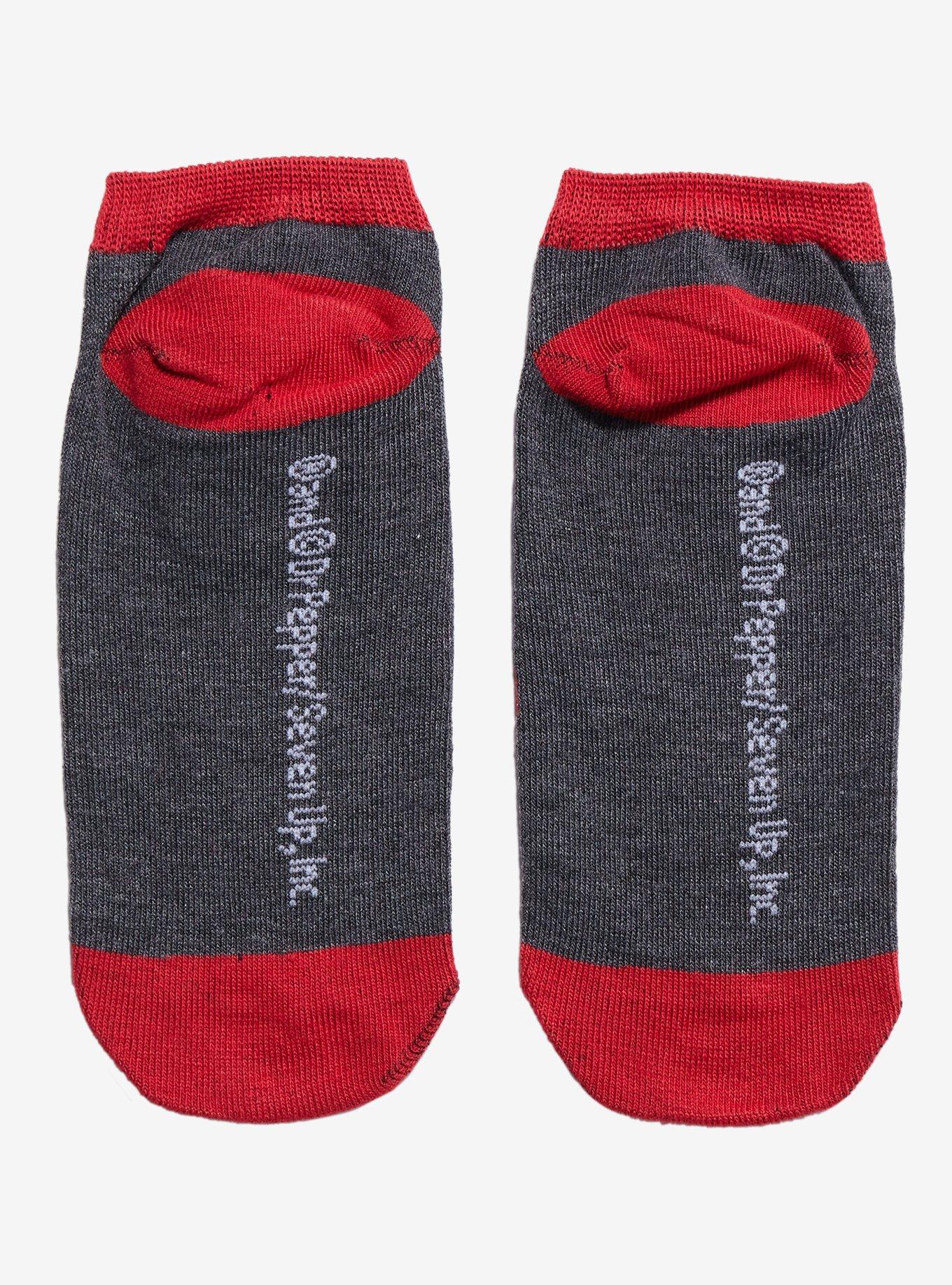 Dr. Pepper Logo No-Show Socks, , hi-res