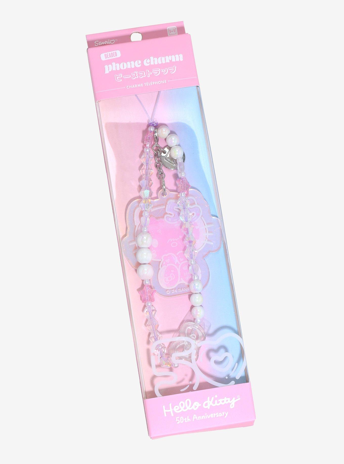 Sanrio Hello Kitty 50th Anniversary Phone Charm, , alternate